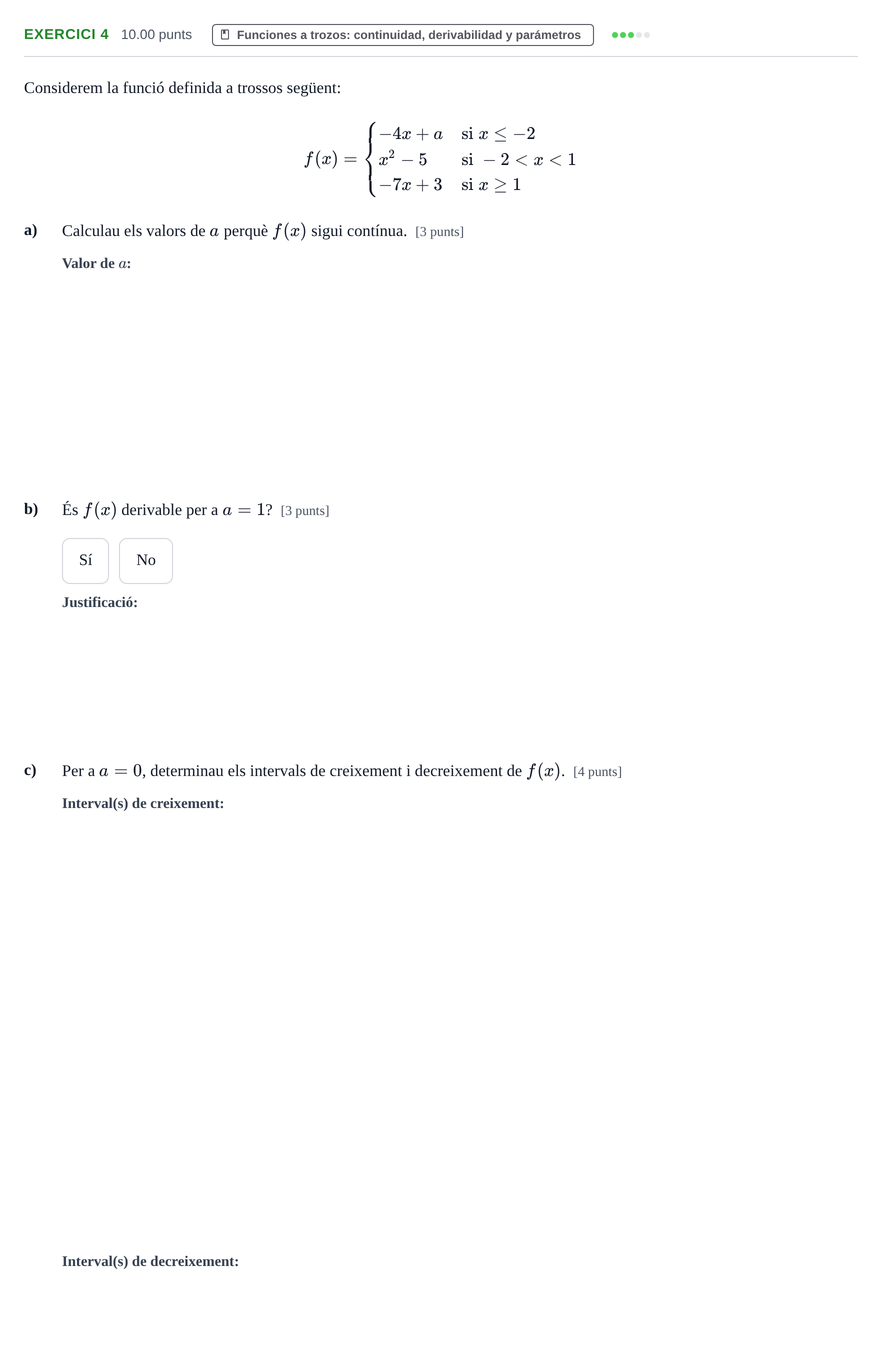 Enunciado: Problema 4 · Matemáticas aplicadas a las Ciencias Sociales II PAU Baleares Extraordinaria 2021