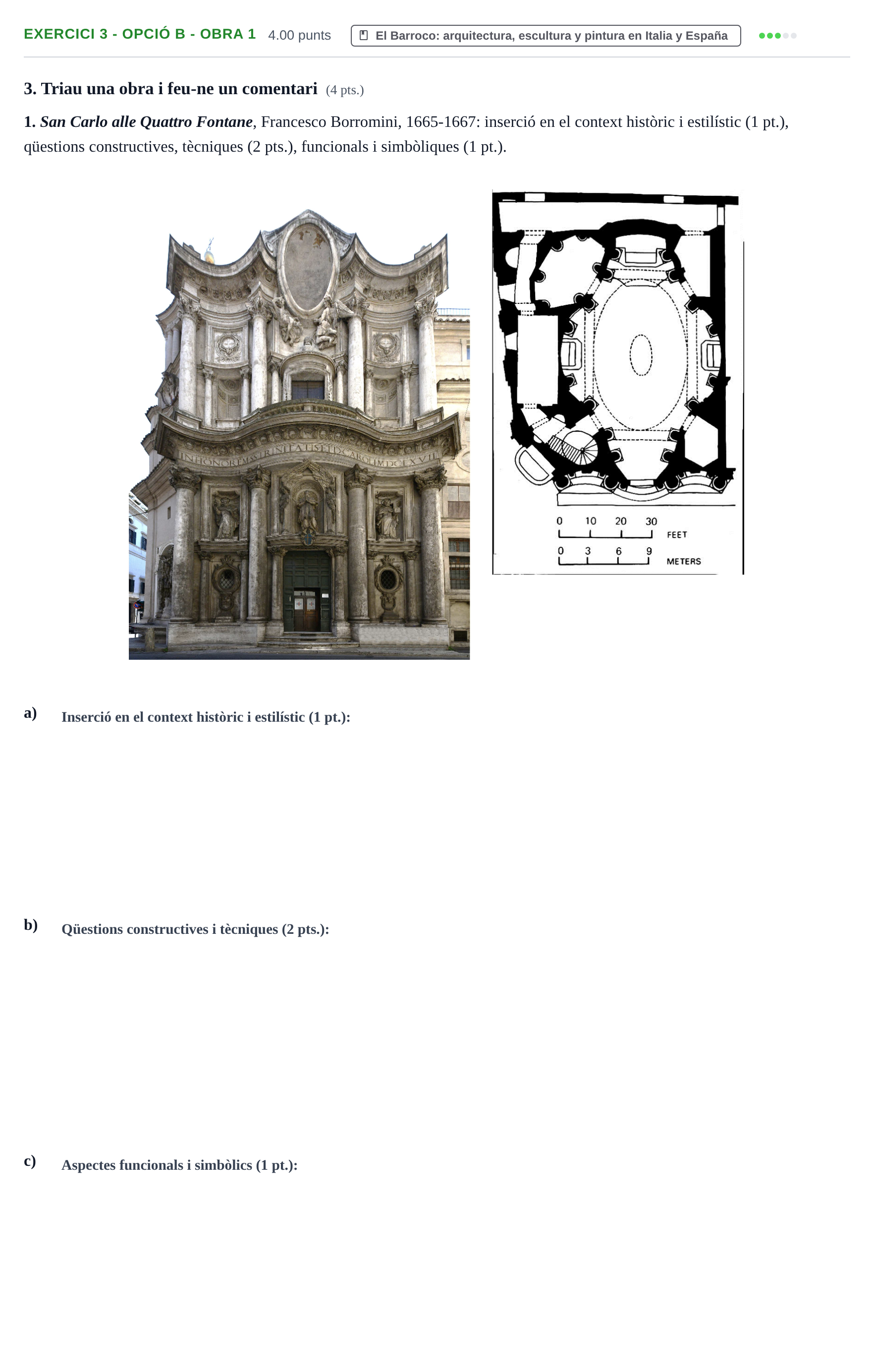 Enunciado: Exercici 3 - Opció B - Obra 1 · Historia del Arte PAU Baleares Ordinaria 2021