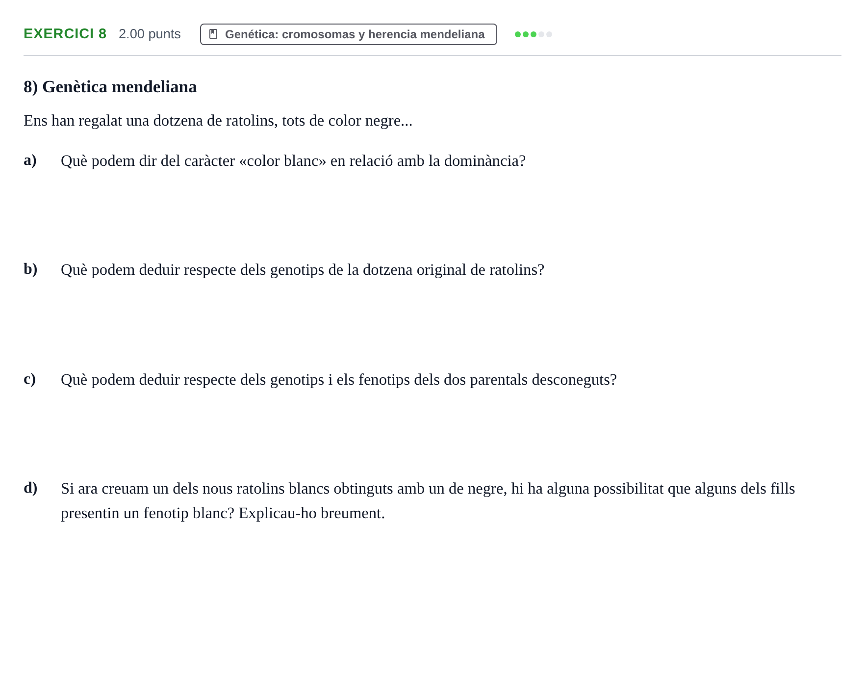 Enunciado: Problema 8 · Ciencias Generales PAU Baleares Extraordinaria 2024