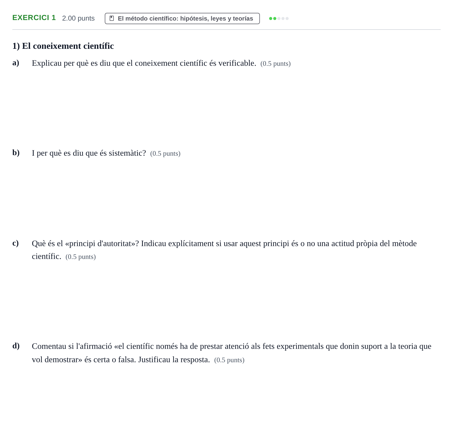 Enunciado: Problema 1 · Ciencias Generales PAU Baleares Ordinaria 2024