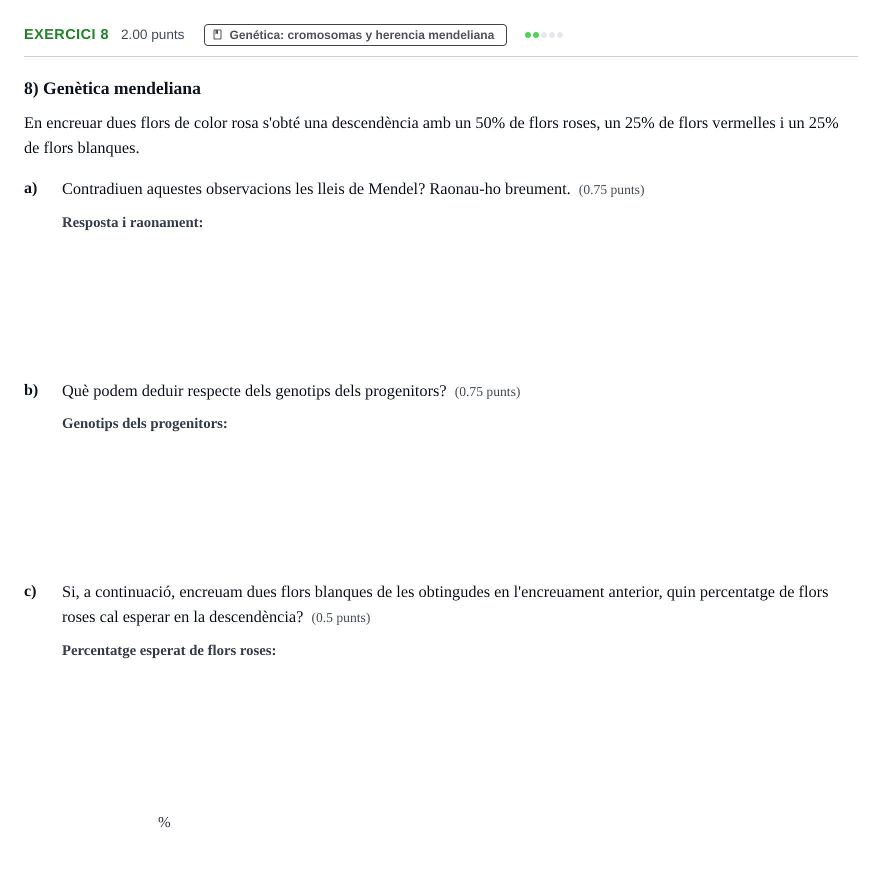 Enunciado: Problema 8 · Ciencias Generales PAU Baleares Ordinaria 2024