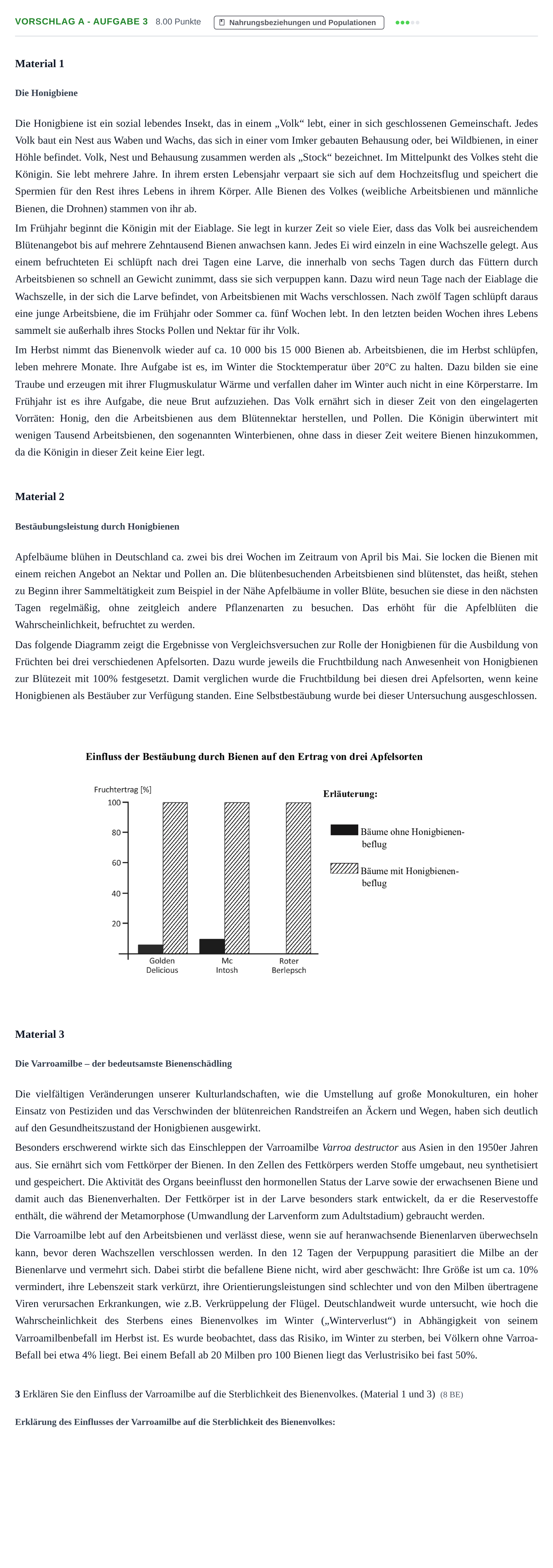 Aufgabenstellung: Aufgabe Vorschlag A - Aufgabe 3 · Abitur Hessen Biologie GK 2021