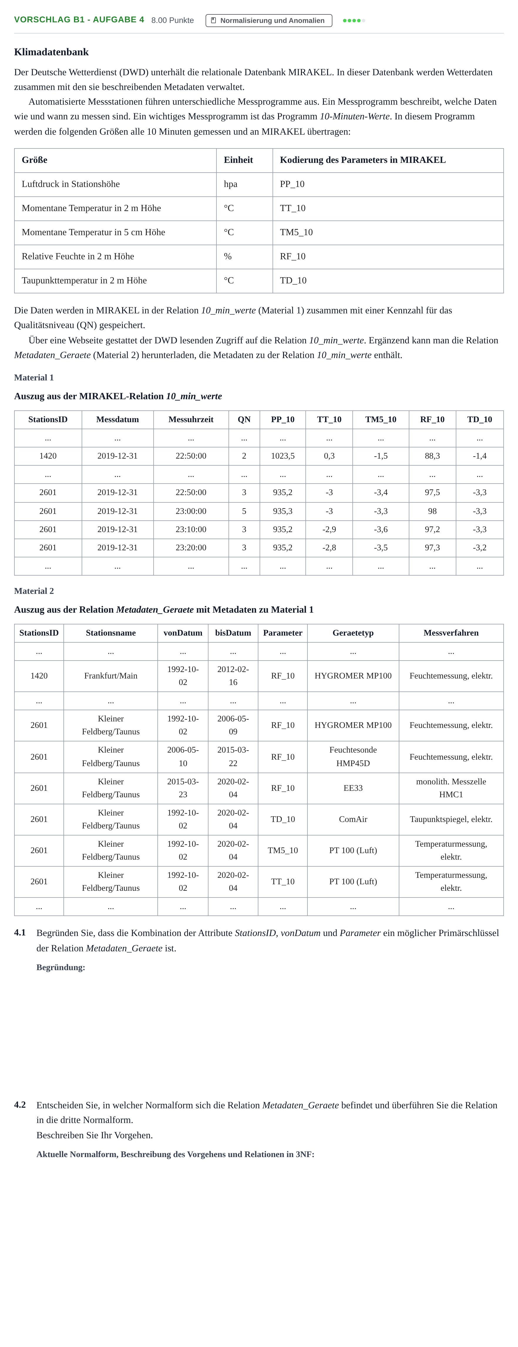 Aufgabenstellung: Aufgabe Vorschlag B1 - Aufgabe 4 · Abitur Hessen Informatik LK 2021