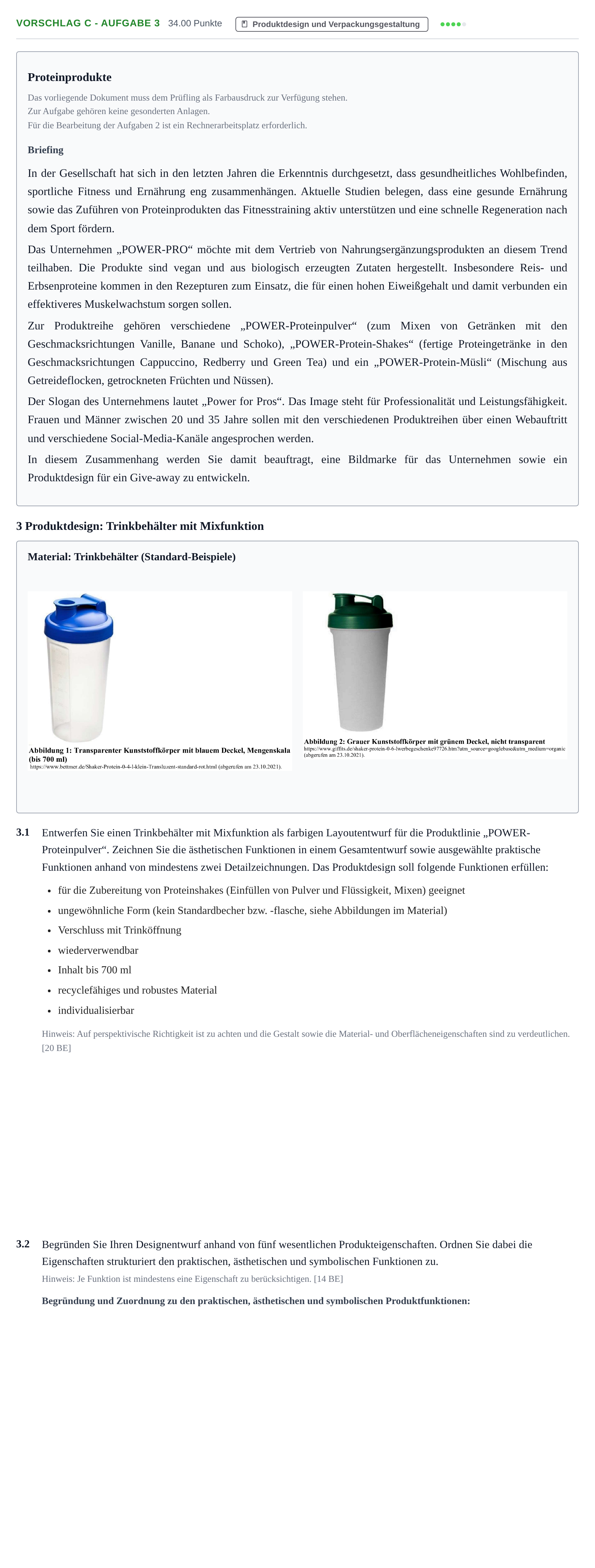 Aufgabenstellung: Aufgabe Vorschlag C - Aufgabe 3 · Abitur Hessen Gestaltungs- und Medientechnik LK 2022