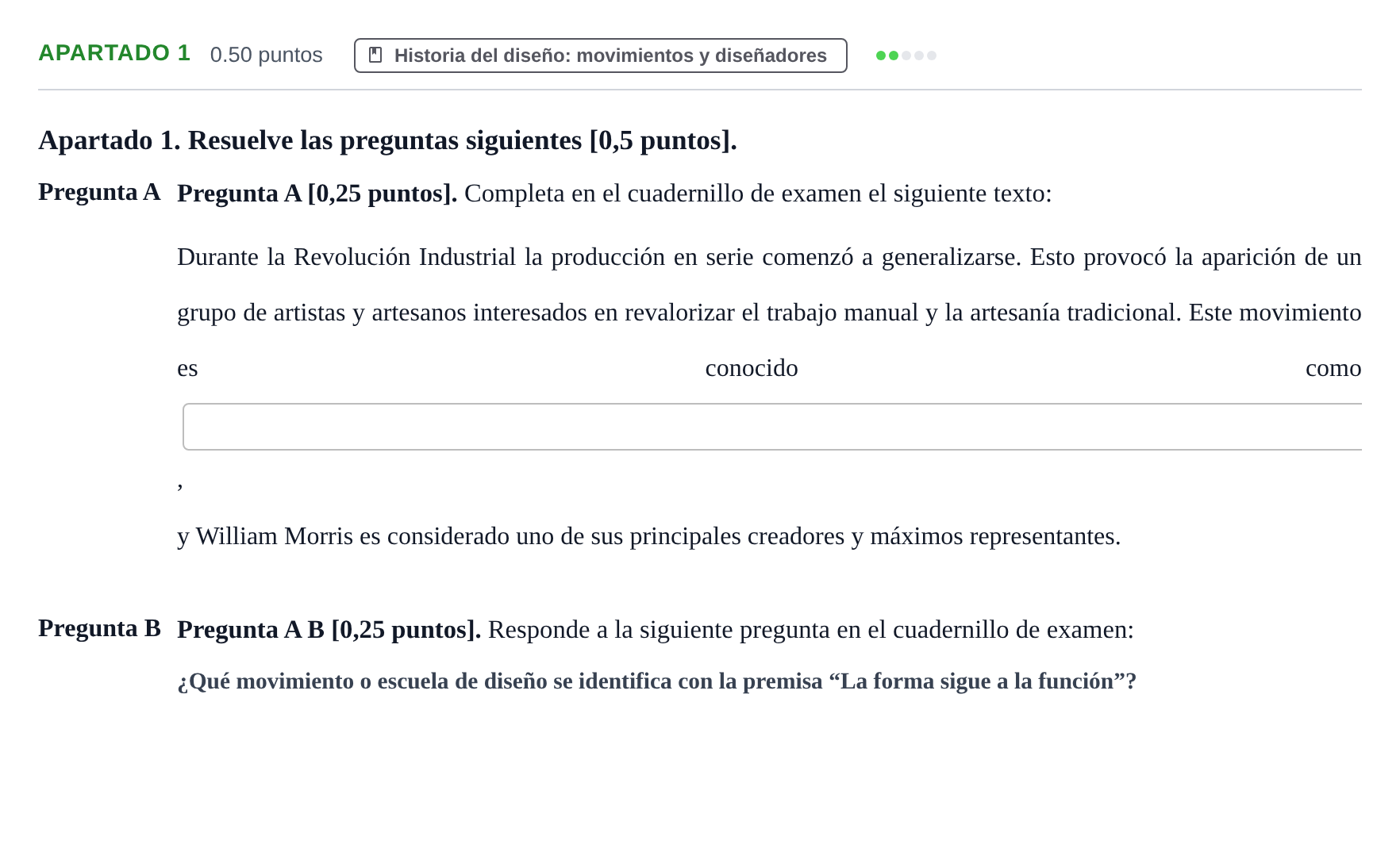 Enunciado: Apartado 1 · Diseño PAU Cantabria Ordinaria 2026