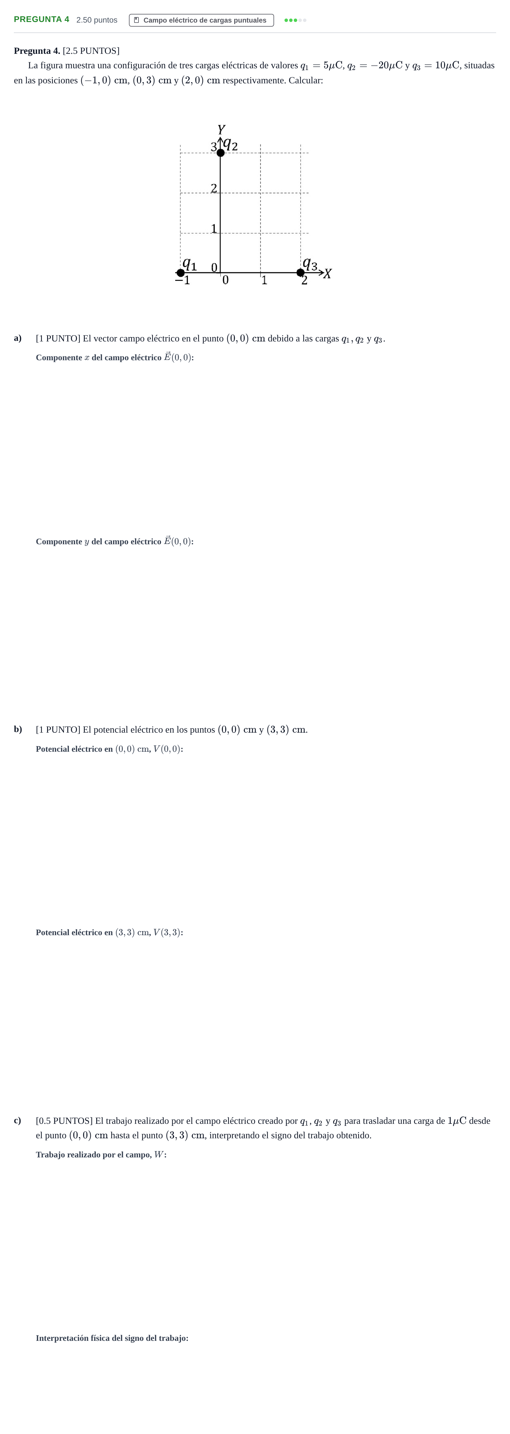 Enunciado: Pregunta 4 · Física PAU Cantabria Ordinaria 2026