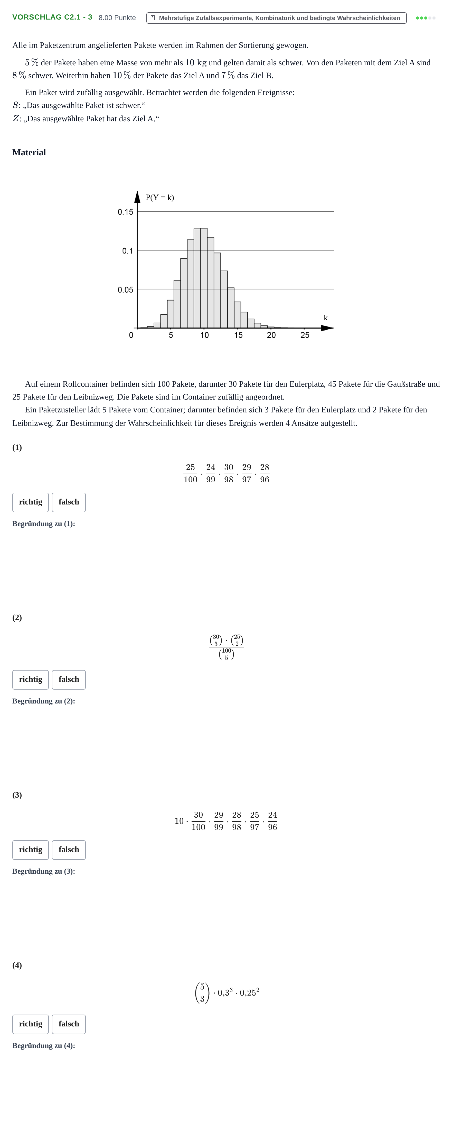 Aufgabenstellung: Aufgabe Vorschlag C2.1 - 3 · Abitur Hessen Mathematik GK · WTR 2022