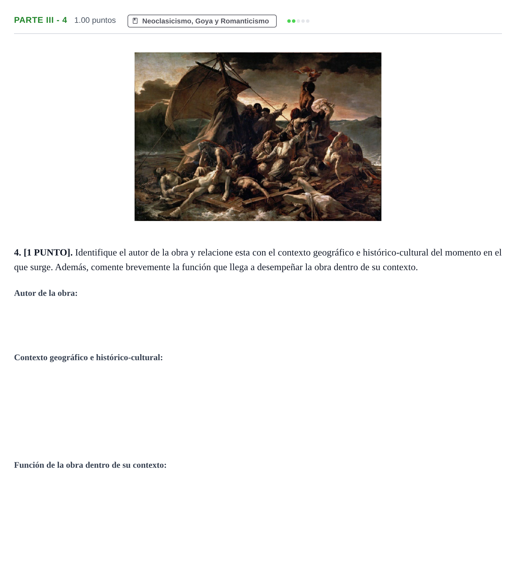 Enunciado: Ejercicio Parte III - 4 · Fundamentos Artísticos PAU Cantabria Extraordinaria 2026