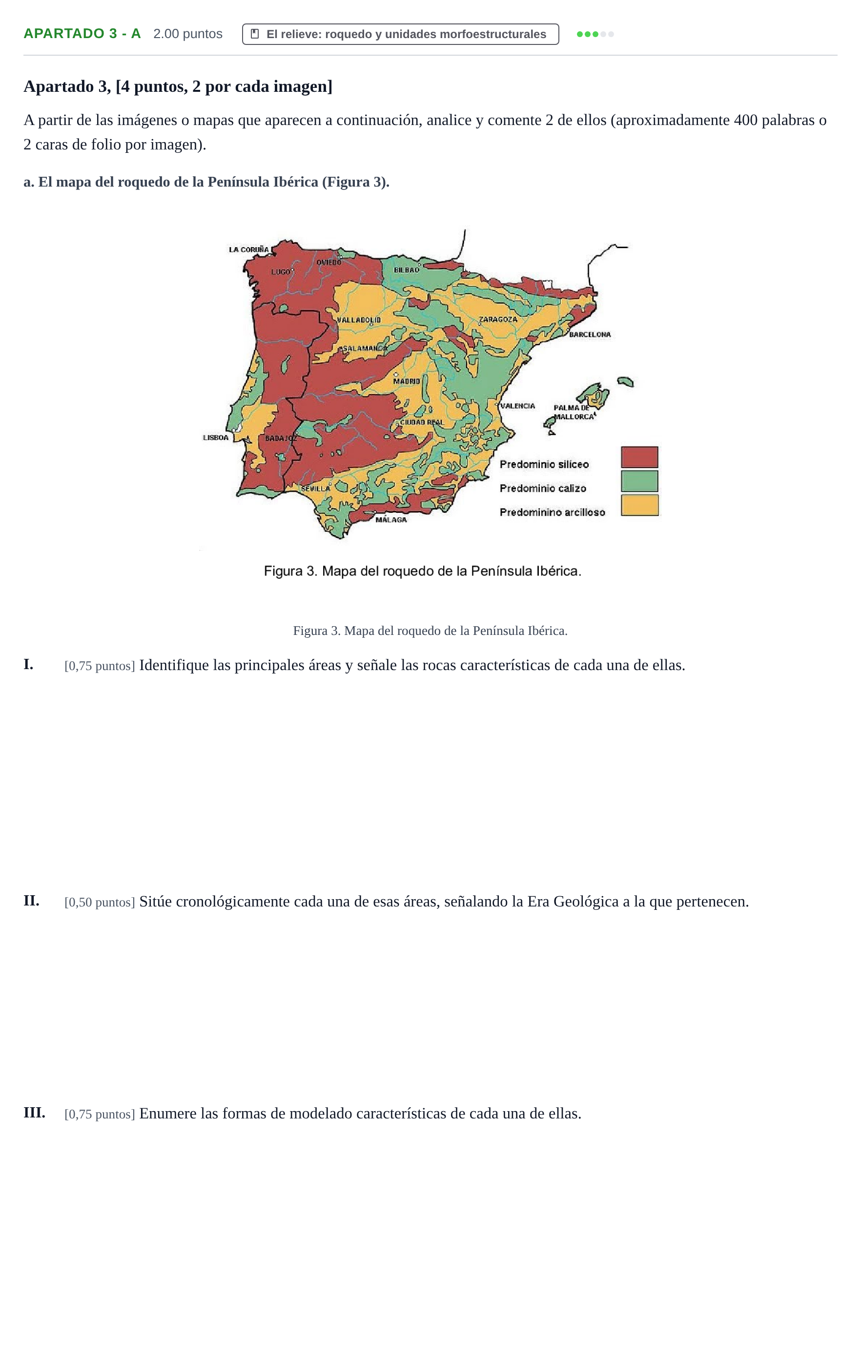 Enunciado: Apartado 3 - a · Geografía PAU Cantabria Extraordinaria 2026