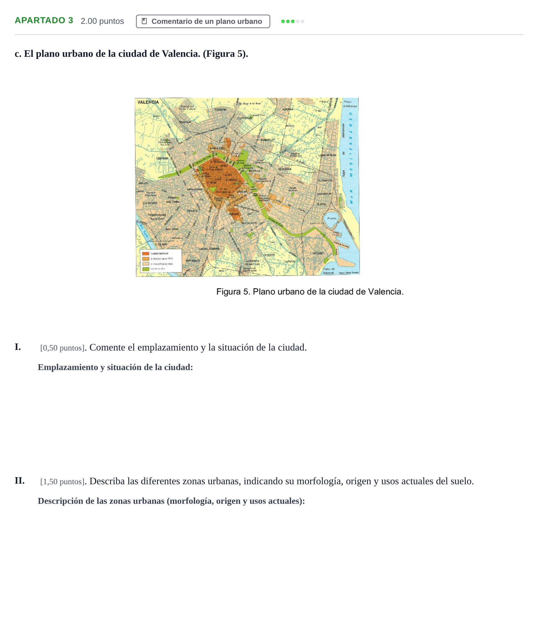 Enunciado: Apartado 3 - c · Geografía PAU Cantabria Extraordinaria 2026