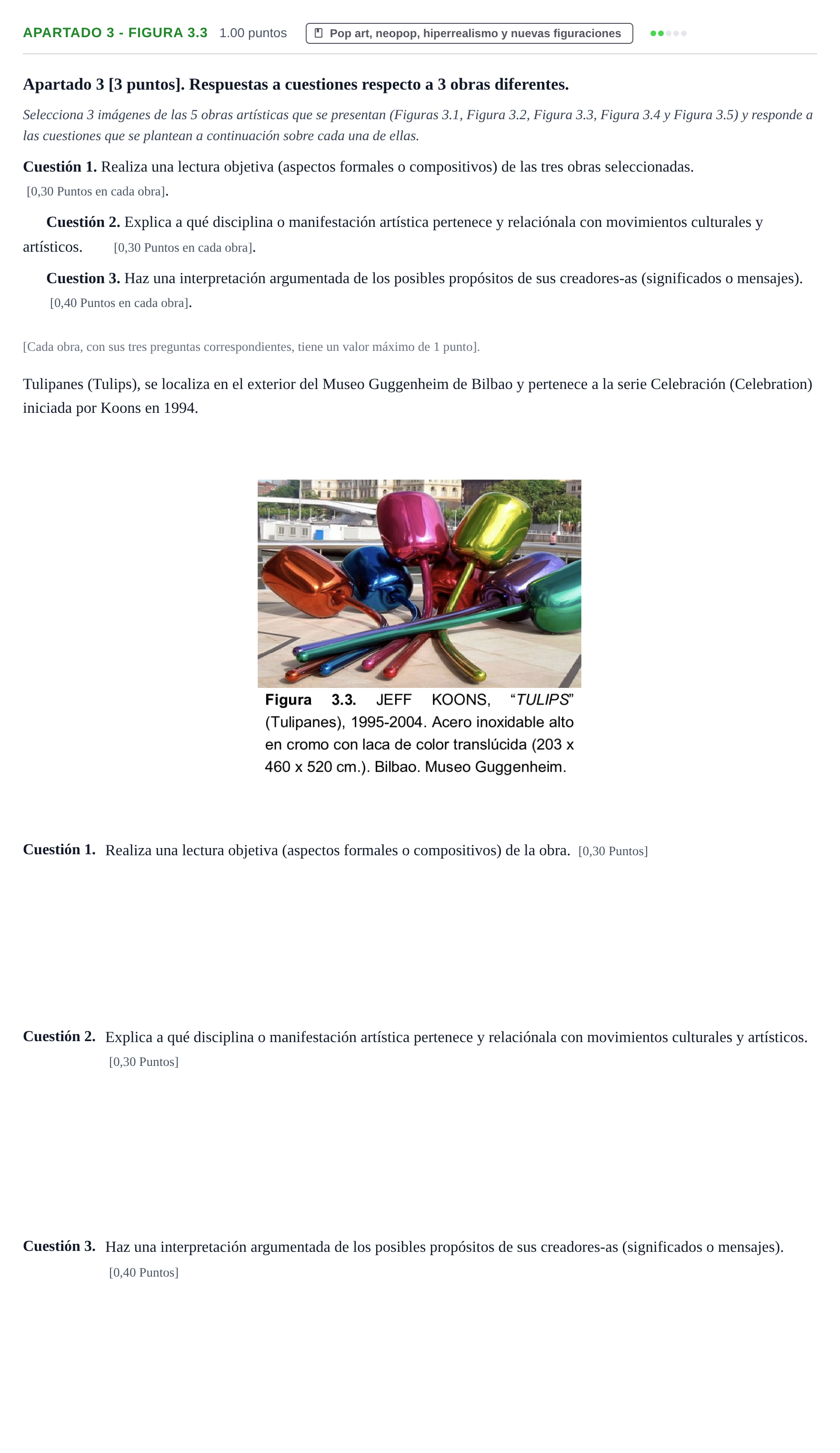 Enunciado: Apartado 3 - Figura 3.3 · Movimientos Culturales y Artísticos PAU Cantabria Ordinaria 2026