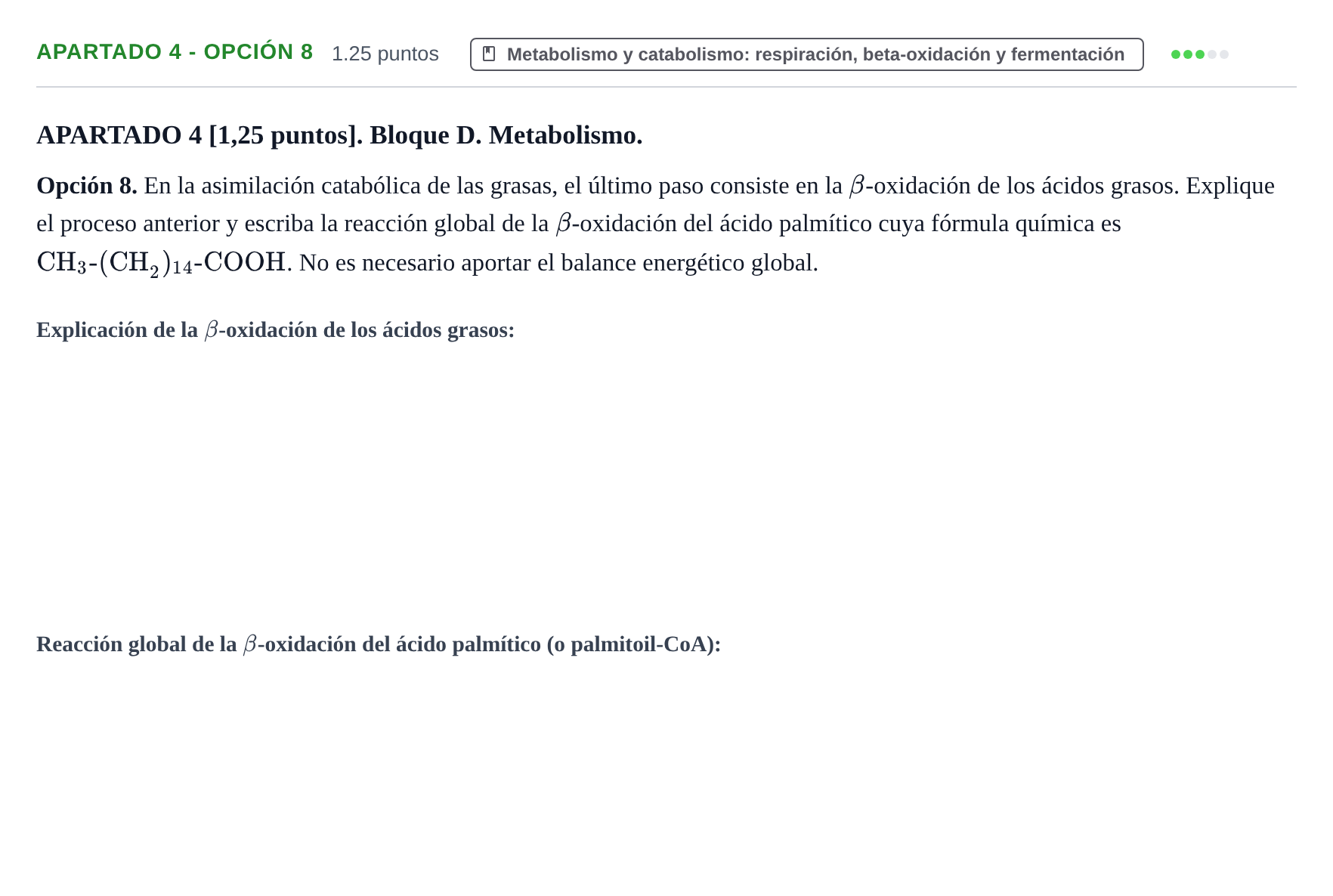 Enunciado: Apartado 4 - Opción 8 · Biología PAU Cantabria Ordinaria 2025