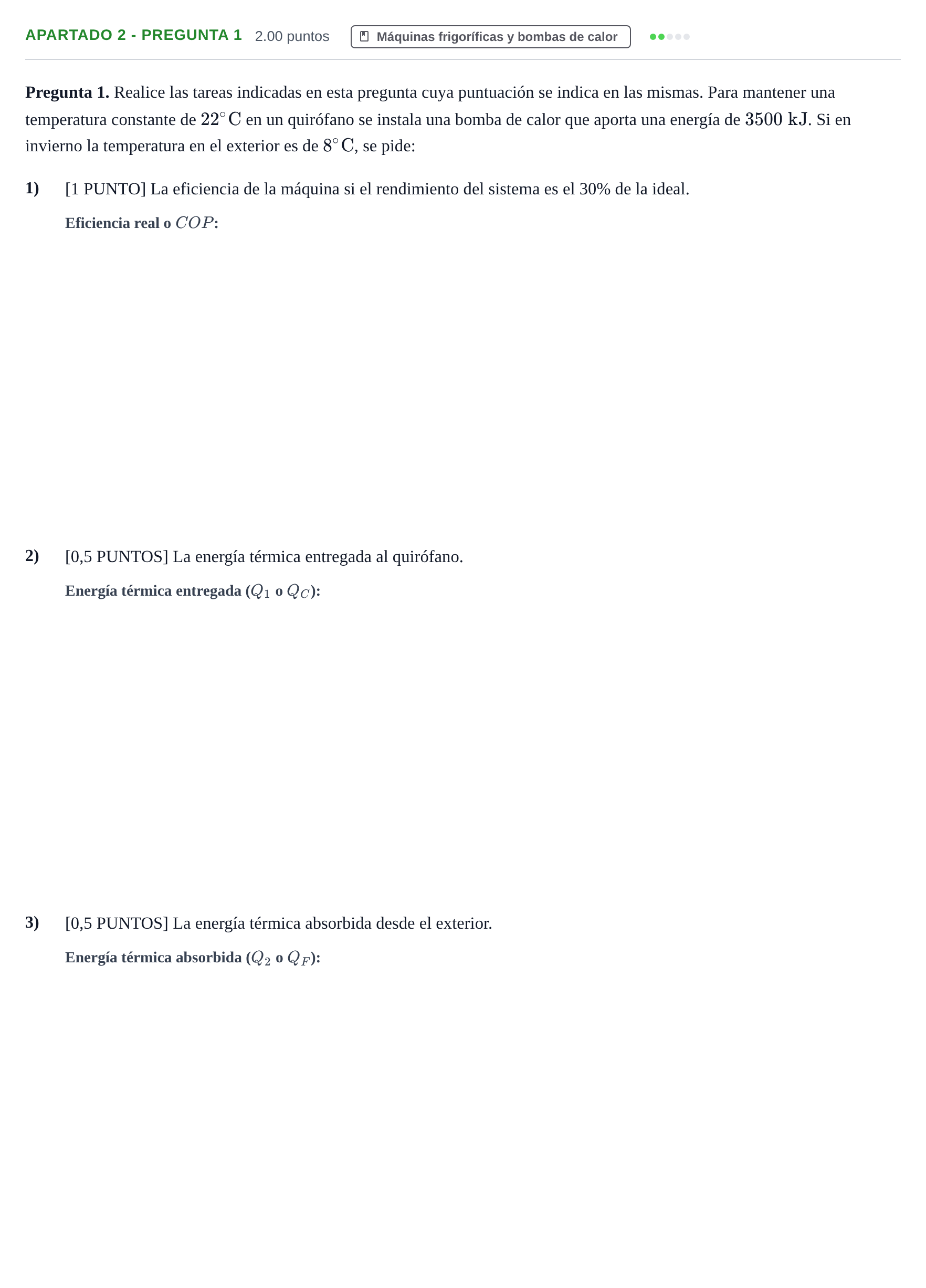 Enunciado: Apartado 2 - Pregunta 1 · Tecnología e Ingeniería II PAU Cantabria Extraordinaria 2025