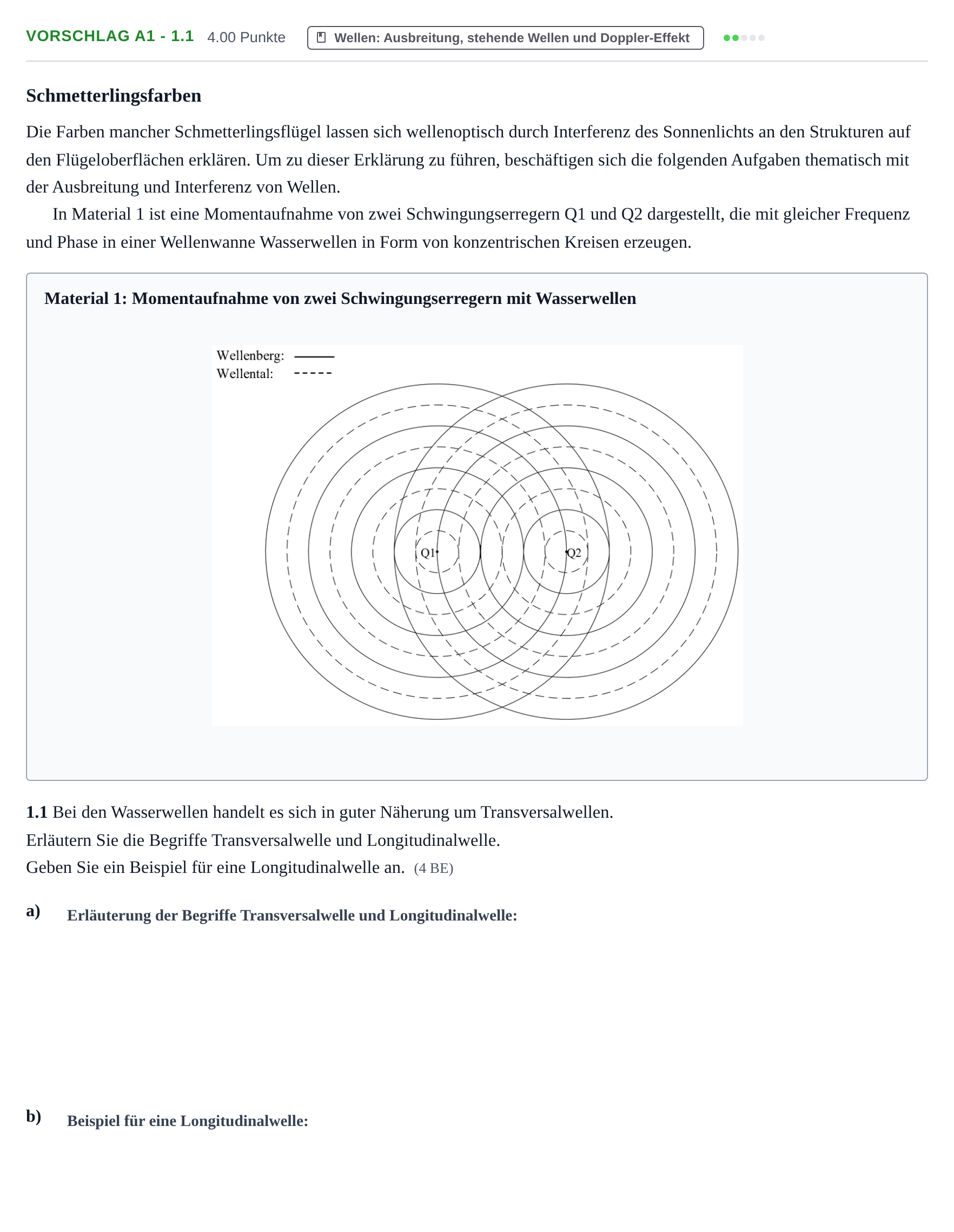 Aufgabenstellung: Aufgabe Vorschlag A1 - 1.1 · Abitur Hessen Physik GK 2021
