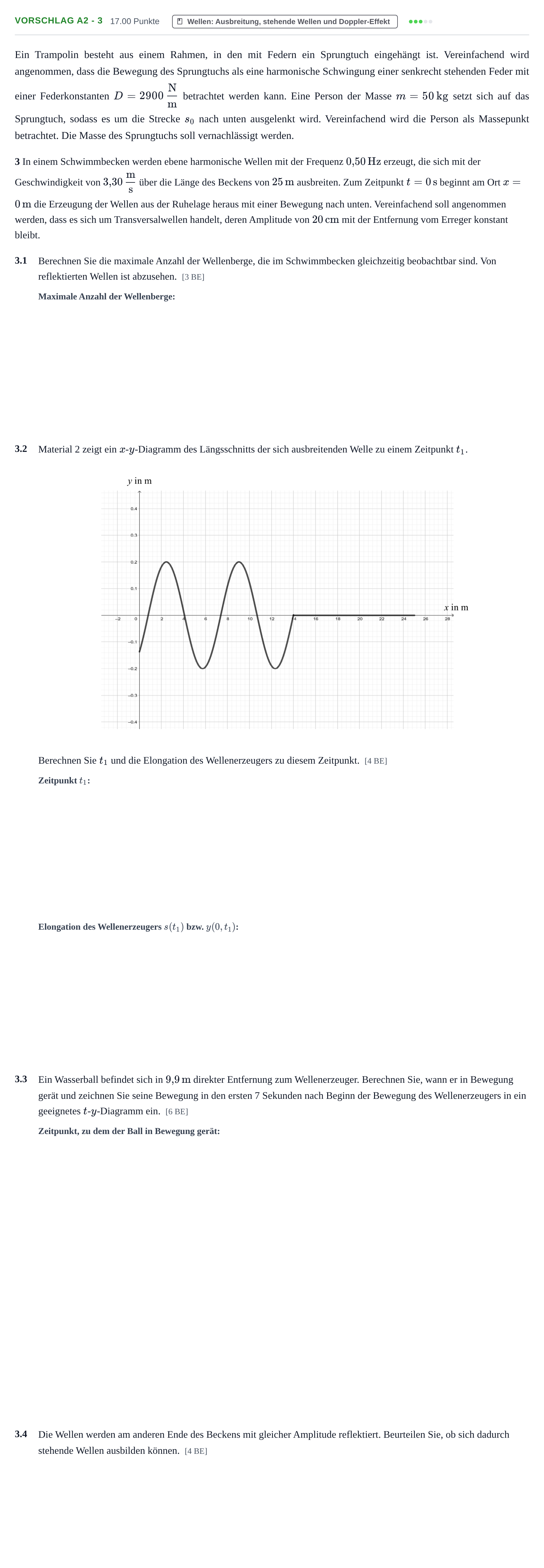 Aufgabenstellung: Aufgabe Vorschlag A2 - 3 · Abitur Hessen Physik GK 2021