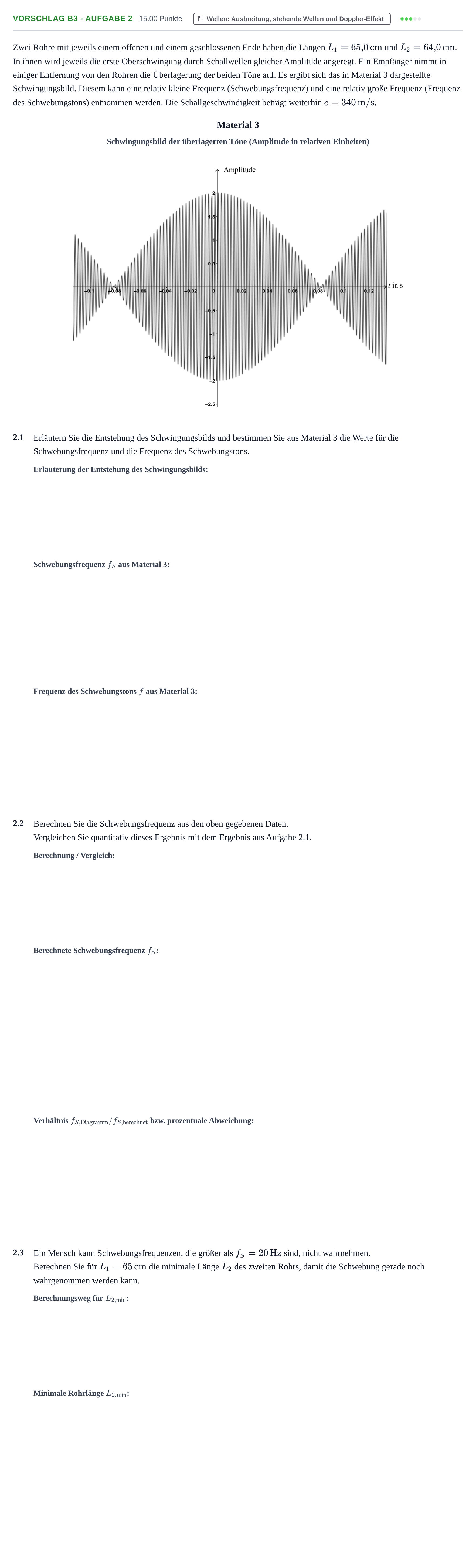 Aufgabenstellung: Aufgabe Vorschlag B3 - Aufgabe 2 · Abitur Hessen Physik LK 2021