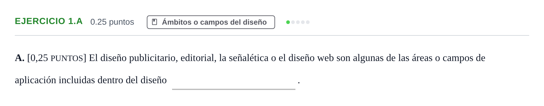Enunciado: Ejercicio 1.A · Diseño PAU Cantabria Ordinaria 2023