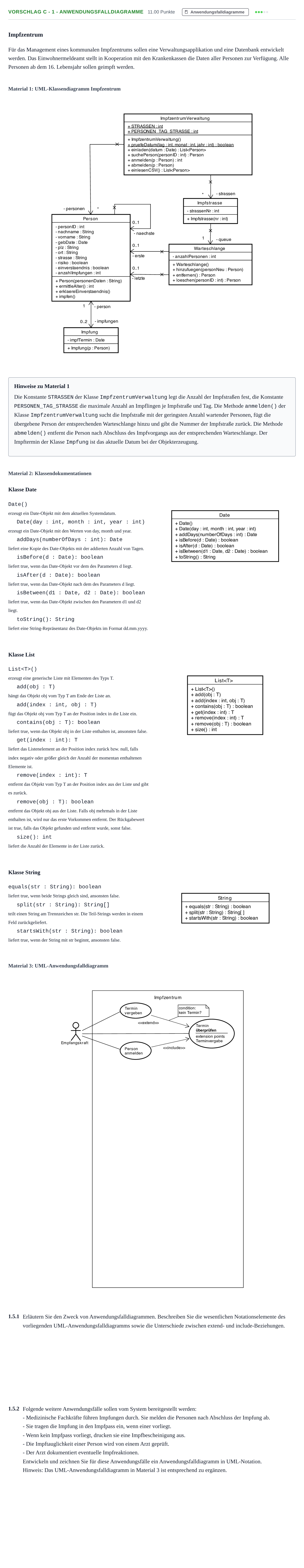 Aufgabenstellung: Aufgabe Vorschlag C - 1 - Anwendungsfalldiagramme · Abitur Hessen Praktische Informatik LK 2021