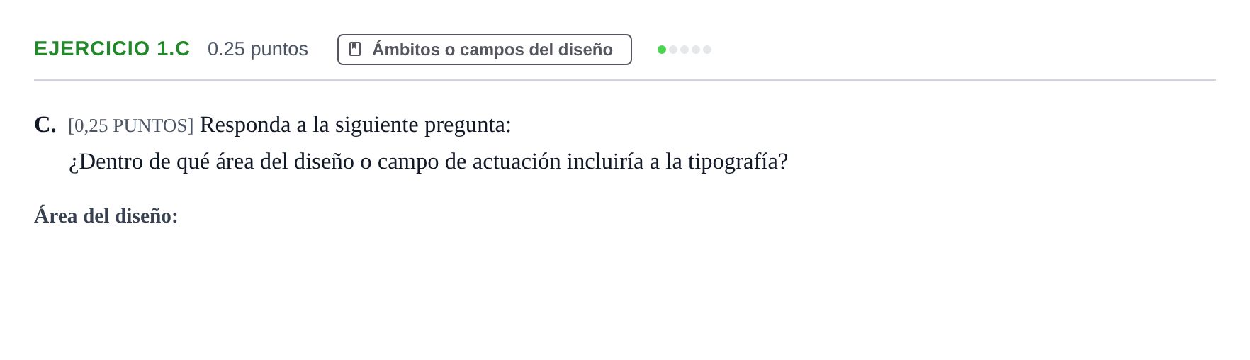 Enunciado: Ejercicio 1.C · Diseño PAU Cantabria Extraordinaria 2022