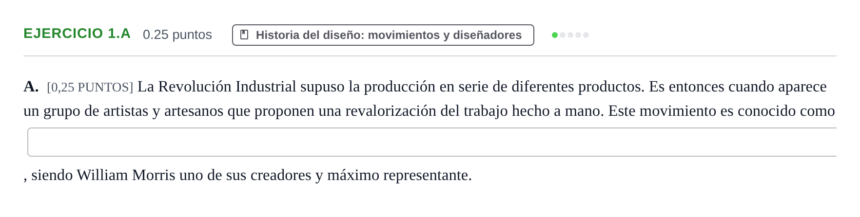 Enunciado: Ejercicio 1.A · Diseño PAU Cantabria Ordinaria 2021