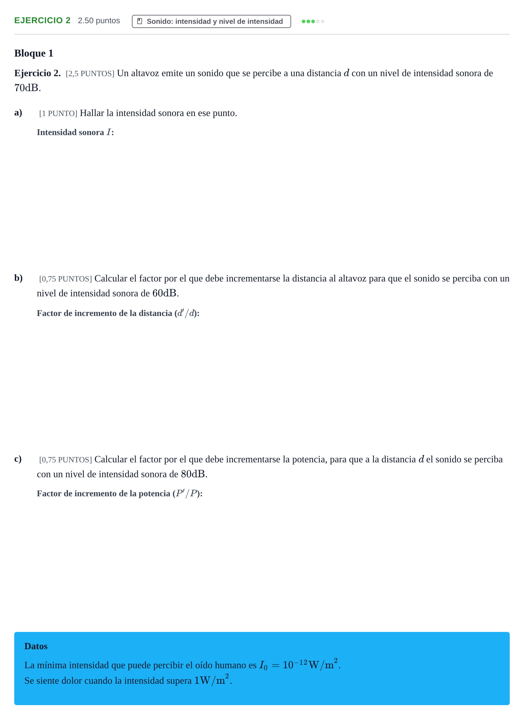 Enunciado: Ejercicio 2 · Física PAU Cantabria Extraordinaria 2021