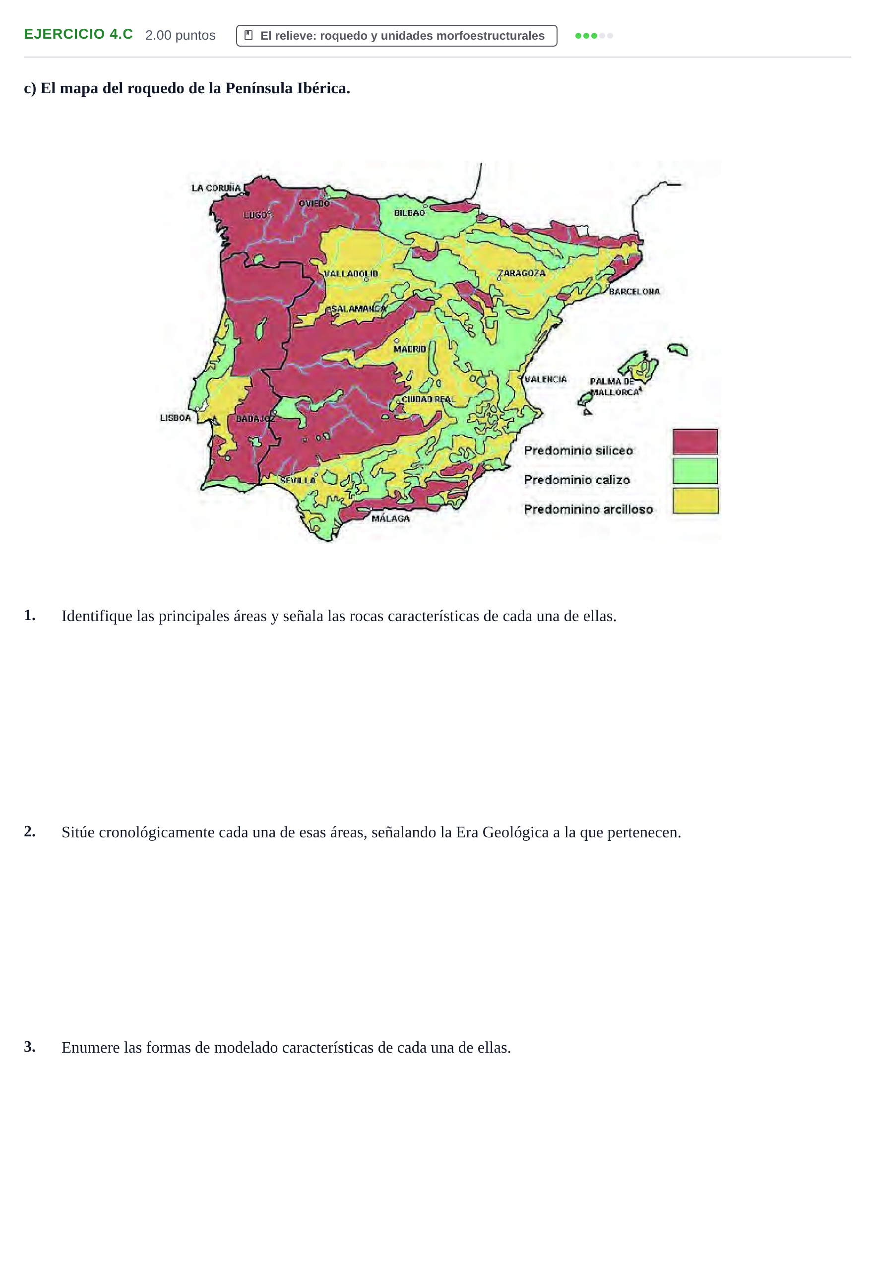 Enunciado: Ejercicio 4.c · Geografía PAU Cantabria Extraordinaria 2021