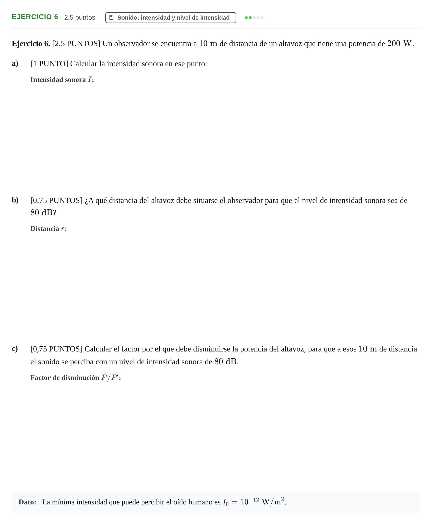 Enunciado: Ejercicio 6 · Física PAU Cantabria Ordinaria 2024