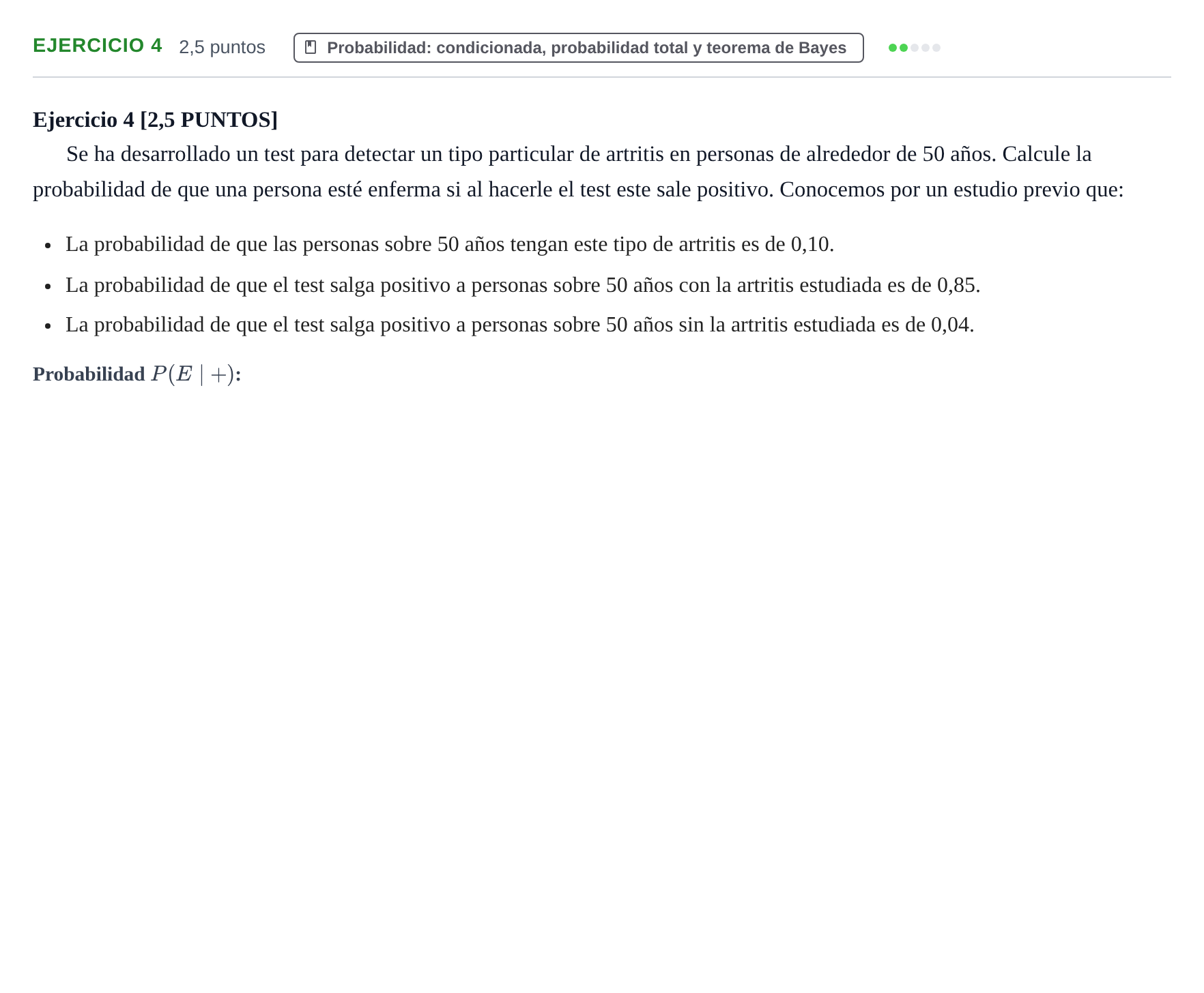Enunciado: Ejercicio 4 · Matemáticas II PAU Cantabria Extraordinaria 2024