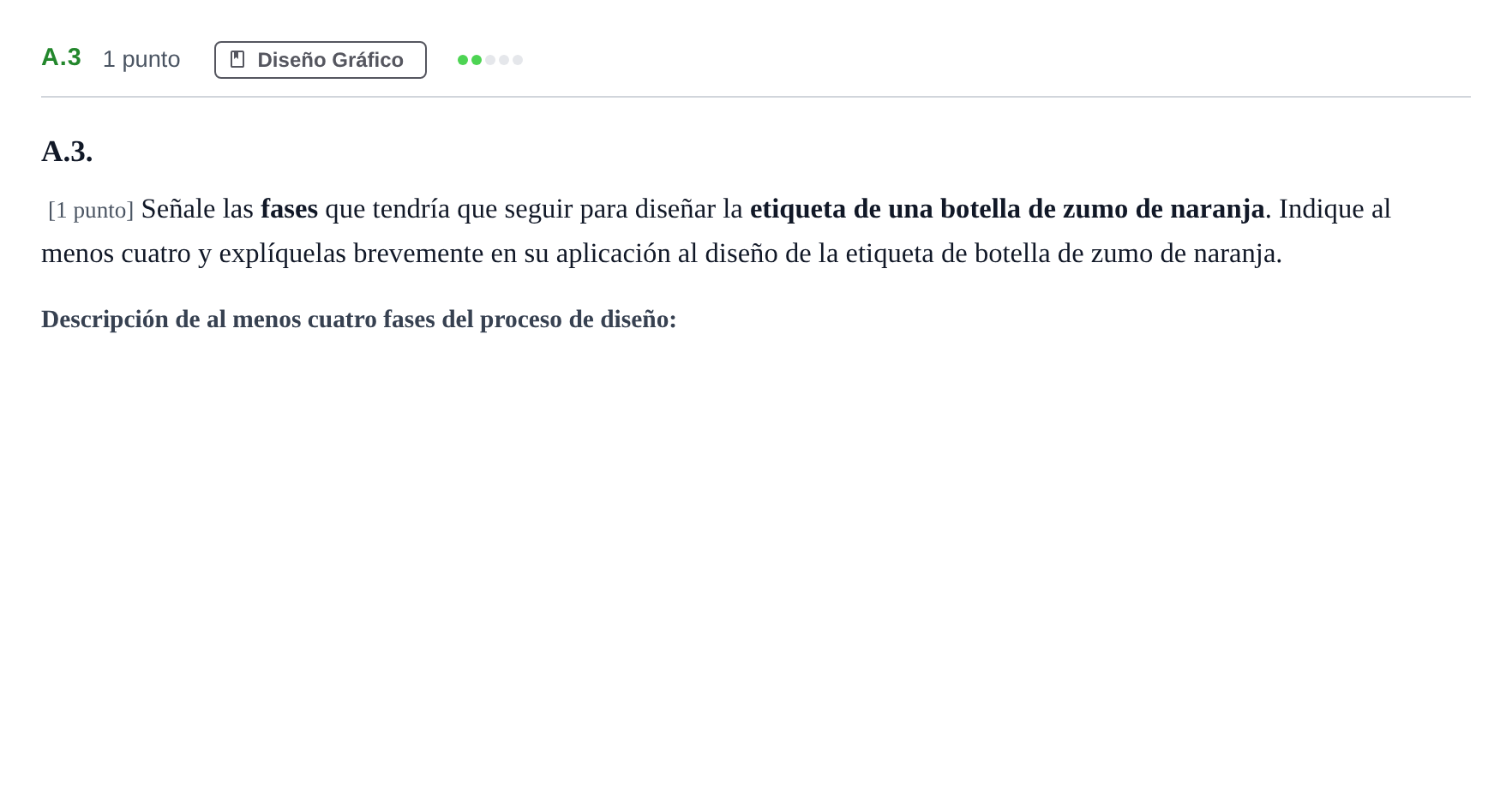 Enunciado: Ejercicio A.3 · Diseño PAU Madrid Extraordinaria 2020