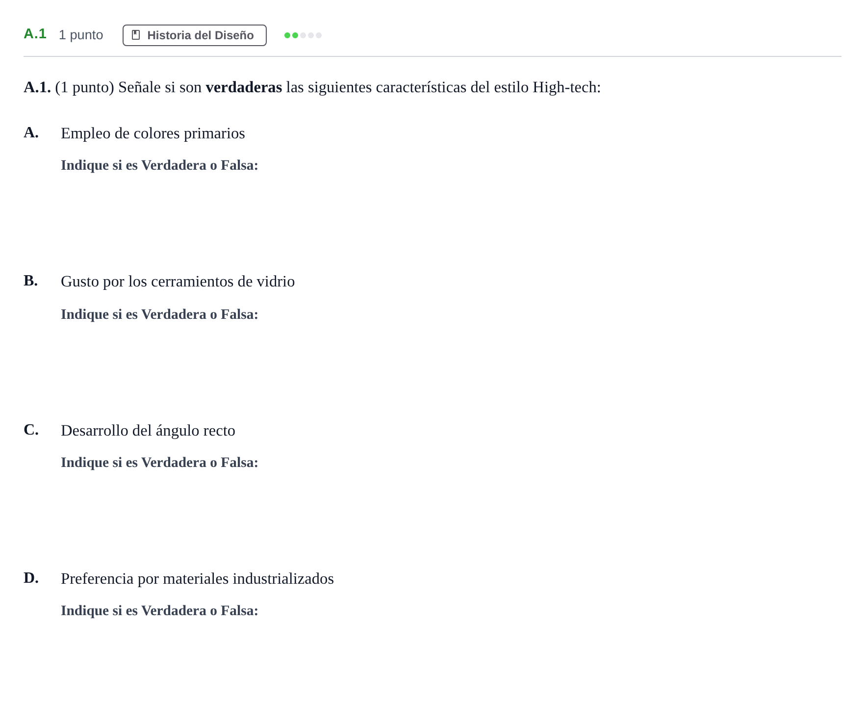 Enunciado: Ejercicio A.1 · Diseño PAU Madrid Ordinaria 2020