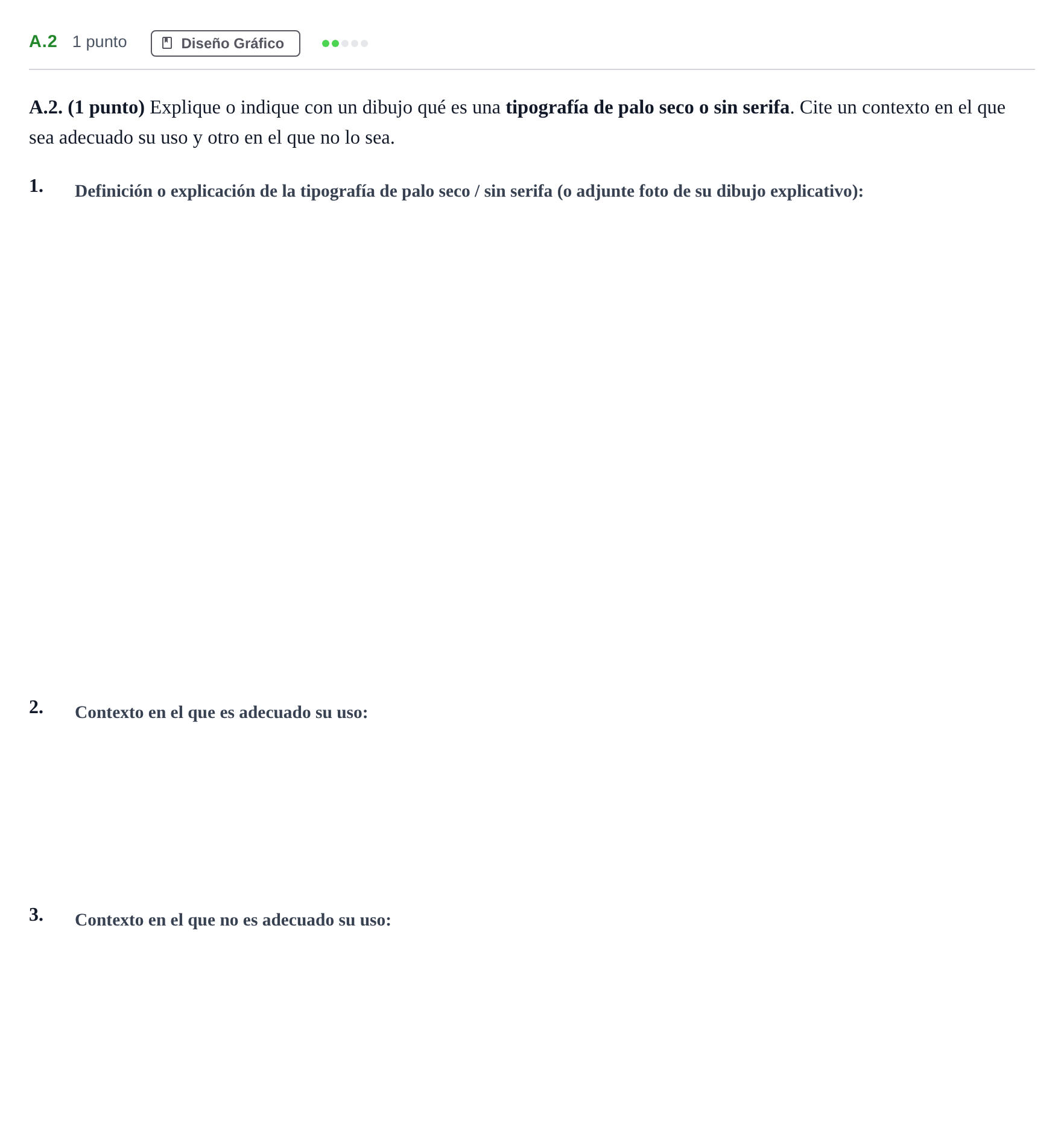 Enunciado: Ejercicio A.2 · Diseño PAU Madrid Ordinaria 2020
