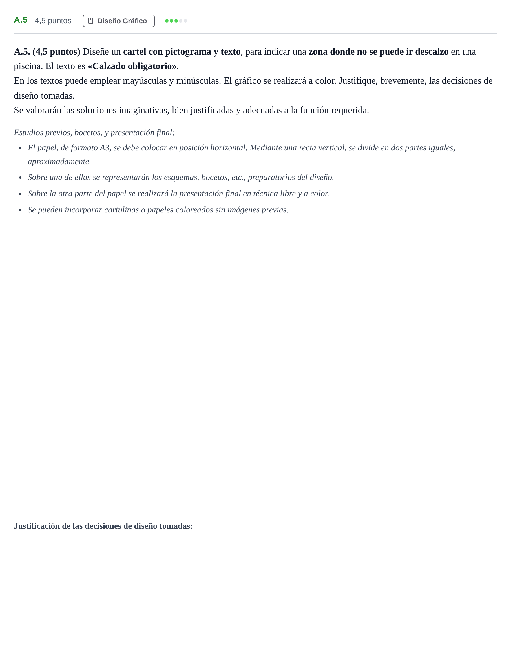 Enunciado: Ejercicio A.5 · Diseño PAU Madrid Ordinaria Coincidencias 2020