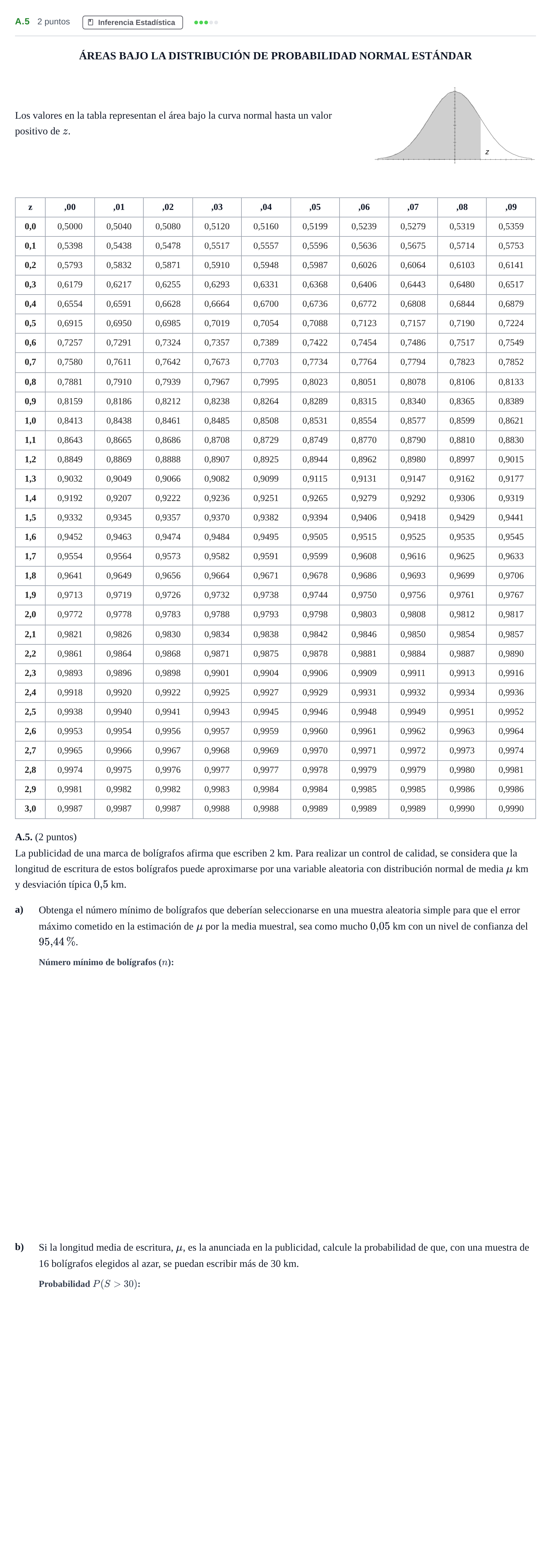Enunciado: Ejercicio A.5 · Matemáticas aplicadas a las Ciencias Sociales II PAU Madrid Ordinaria 2020