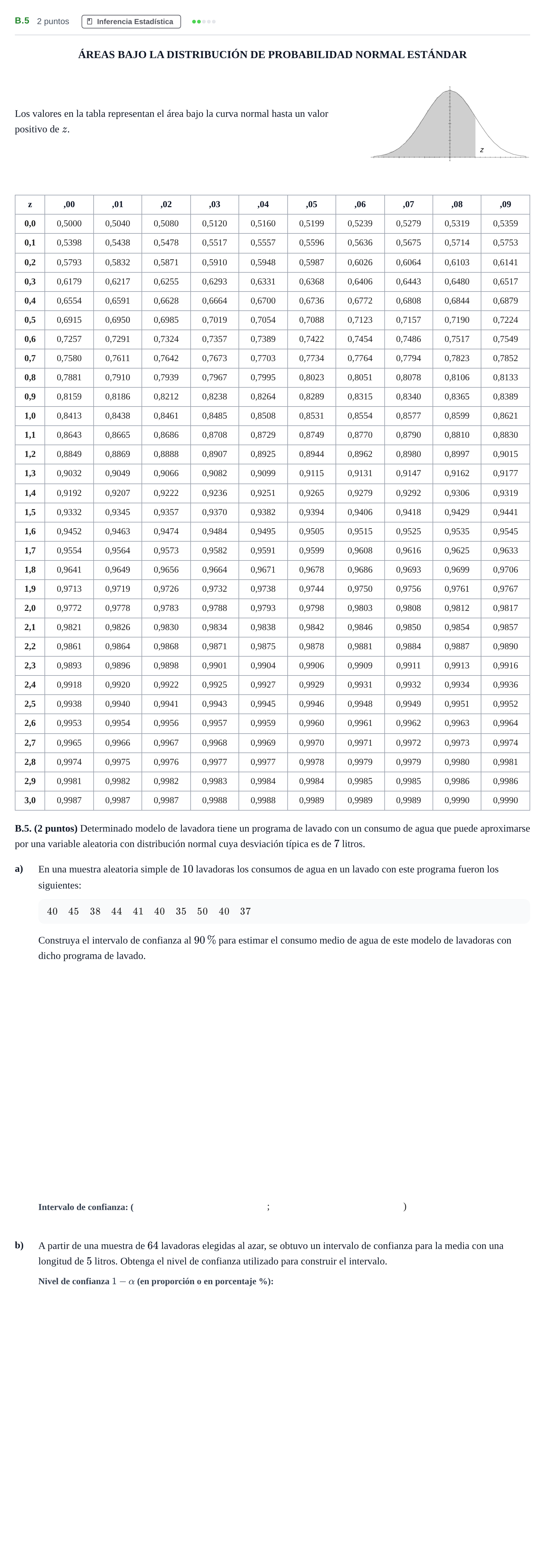 Enunciado: Ejercicio B.5 · Matemáticas aplicadas a las Ciencias Sociales II PAU Madrid Ordinaria 2020