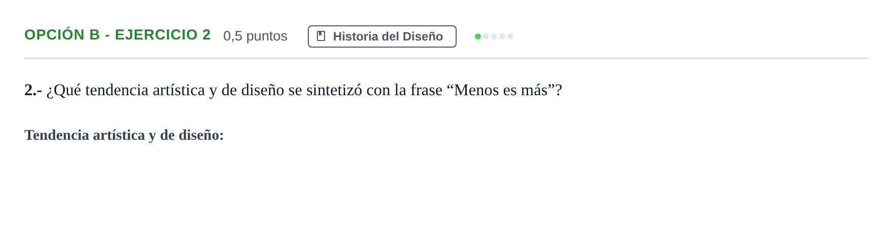 Enunciado: Opción B - Ejercicio 2 · Diseño PAU Andalucía Extraordinaria Suplente 2019