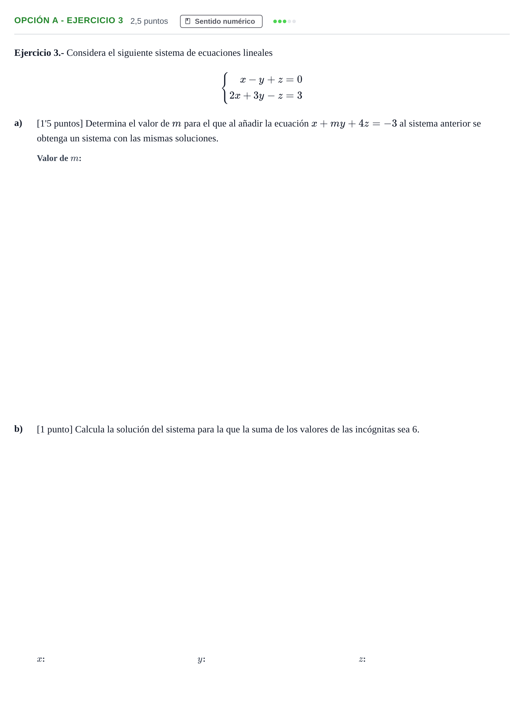 Enunciado: Opción A - Ejercicio 3 · Matemáticas II PAU Andalucía Extraordinaria Reserva B 2 2013
