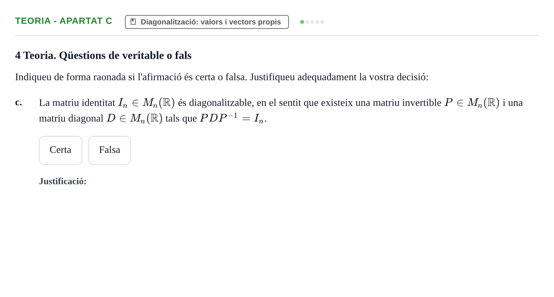 Enunciado: Ejercicio Teoria - Apartat c · Álgebra UAB 2021