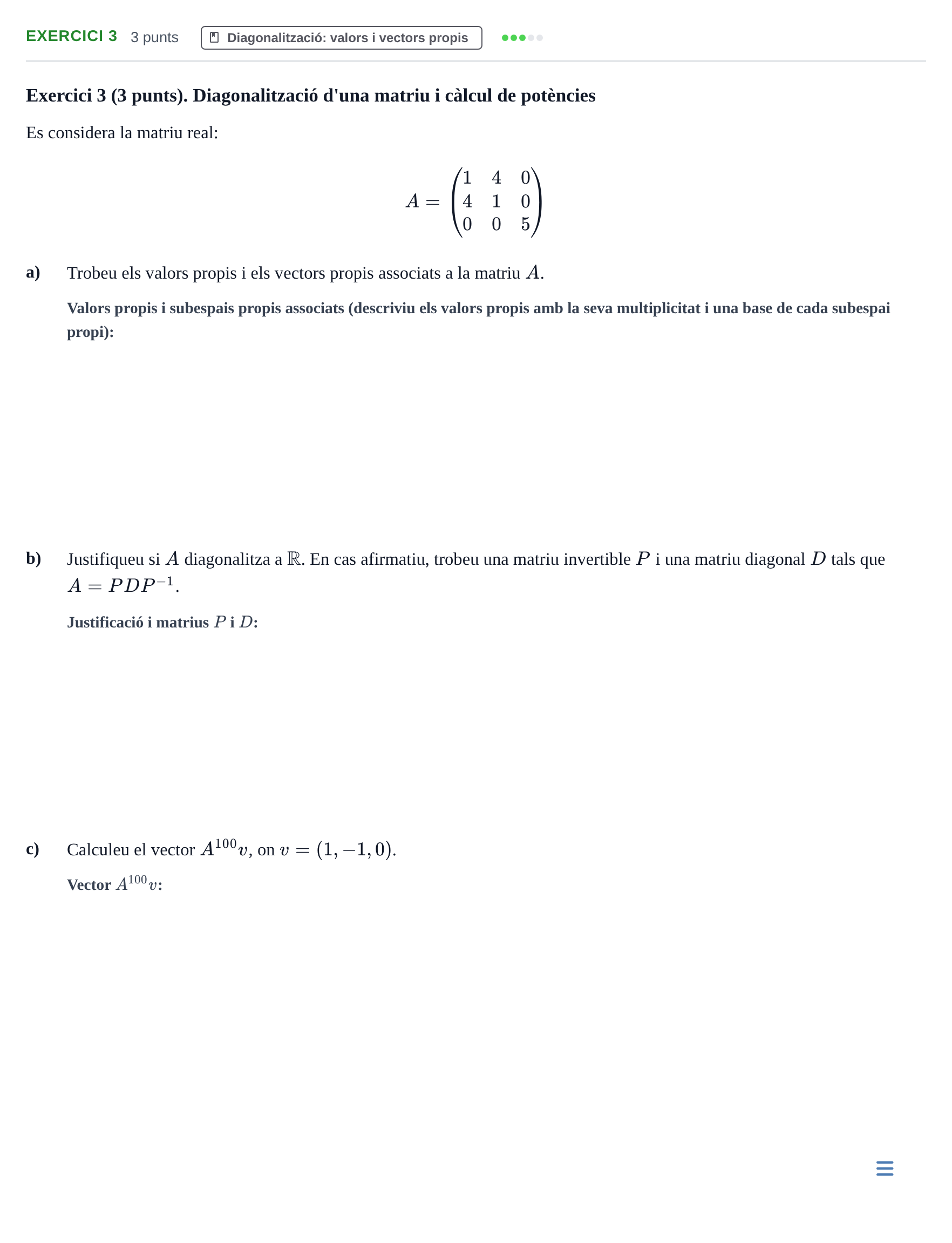 Enunciado: Exercici 3 · Álgebra UAB 2022