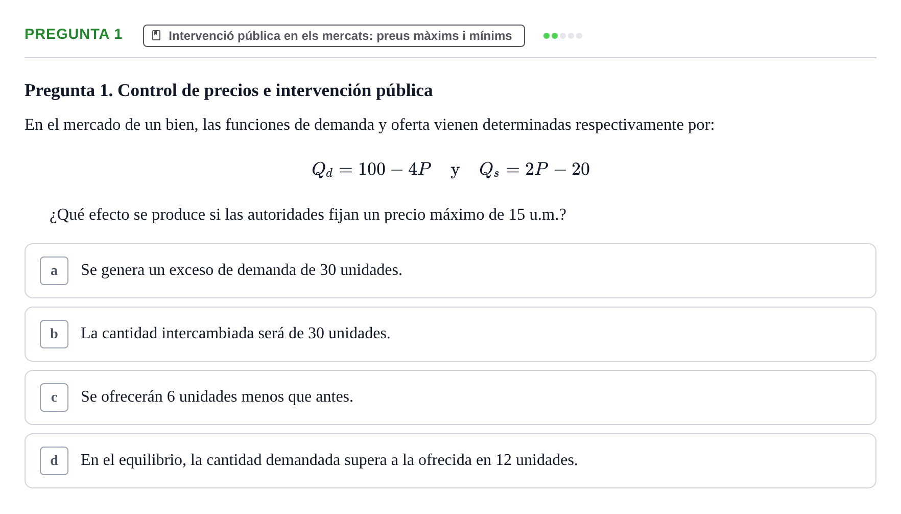 Enunciado: Pregunta 1 · Microeconomía UB 2021