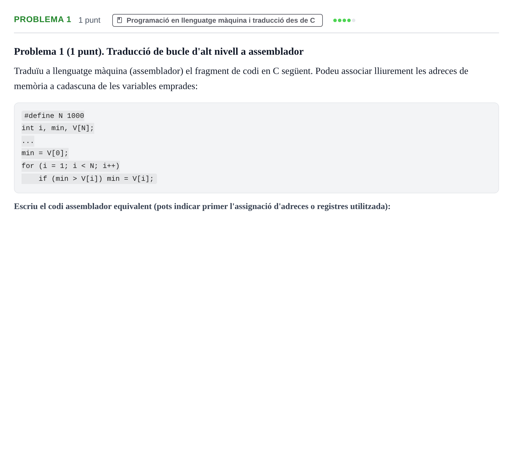 Enunciado: Problema 1 · Fonaments d'Informàtica UAB 2021