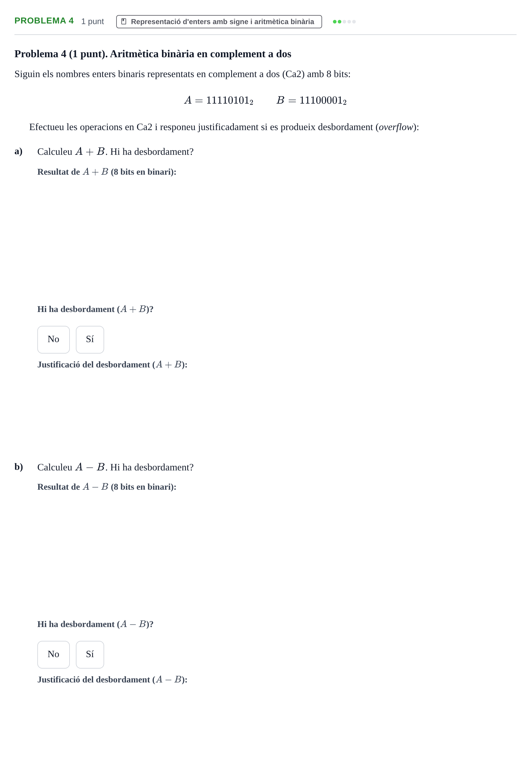 Enunciado: Problema 4 · Fonaments d'Informàtica UAB 2021