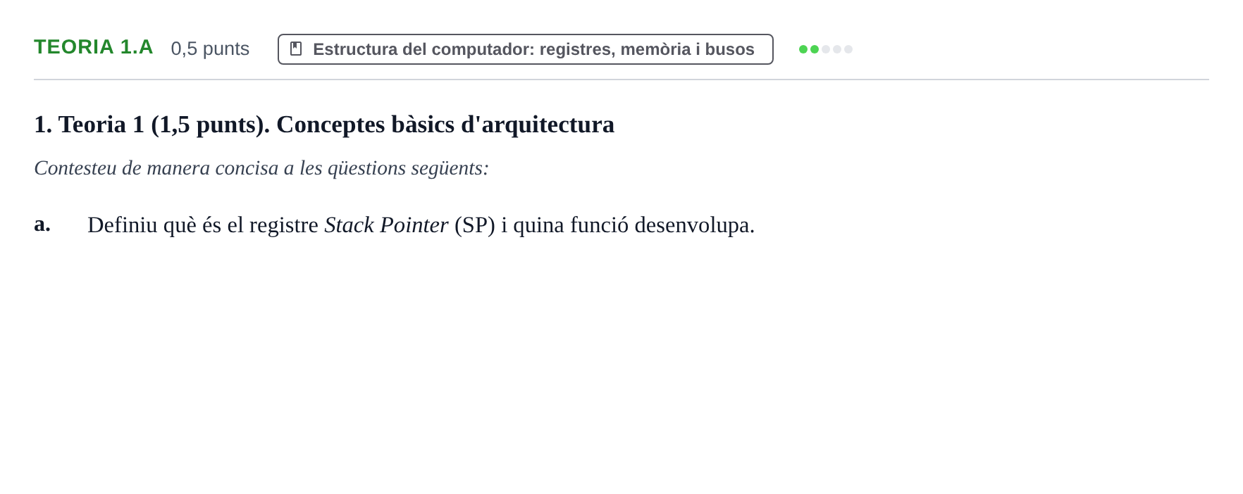 Enunciado: Ejercicio Teoria 1.a · Fonaments d'Informàtica UAB 2021
