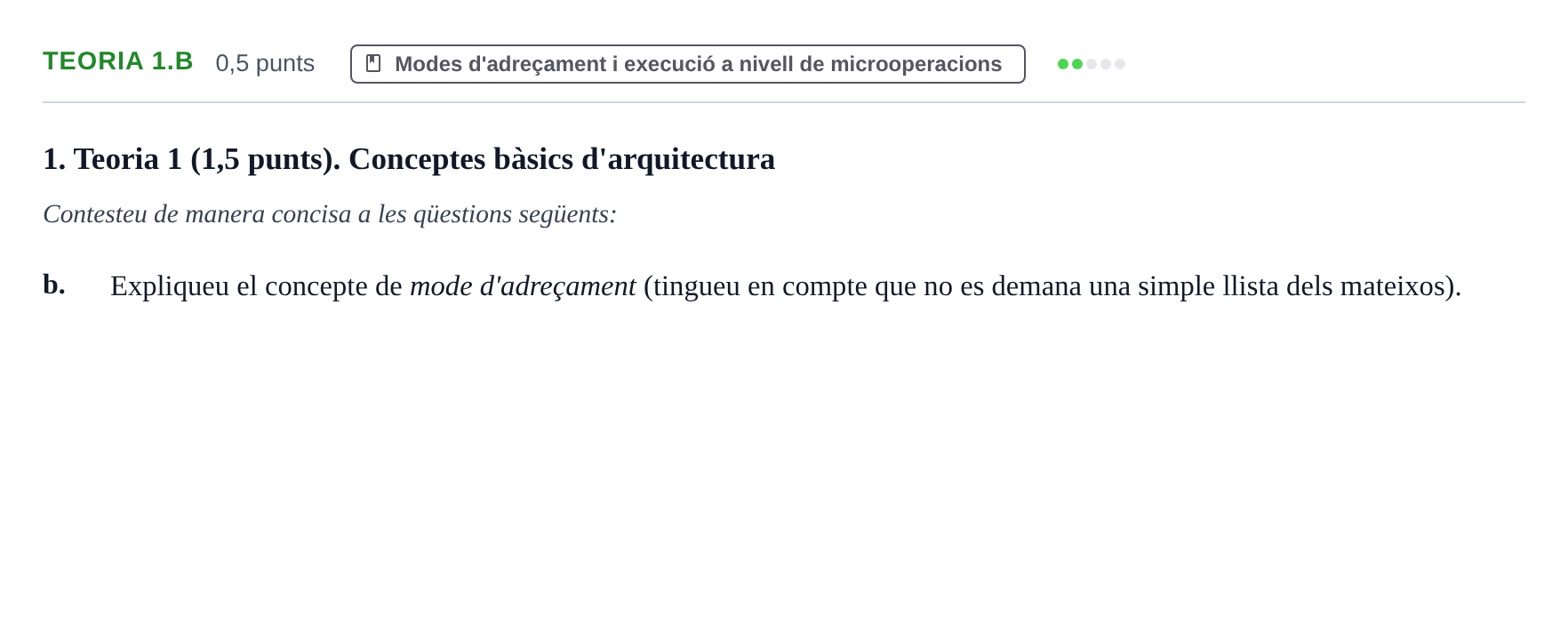 Enunciado: Ejercicio Teoria 1.b · Fonaments d'Informàtica UAB 2021