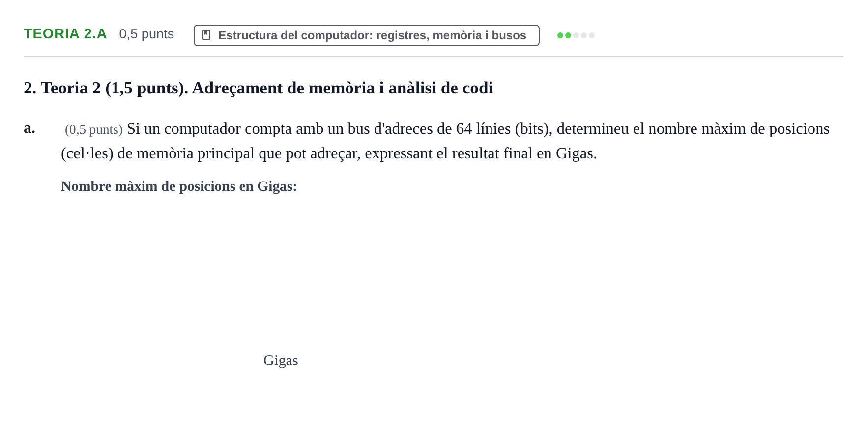 Enunciado: Ejercicio Teoria 2.a · Fonaments d'Informàtica UAB 2021