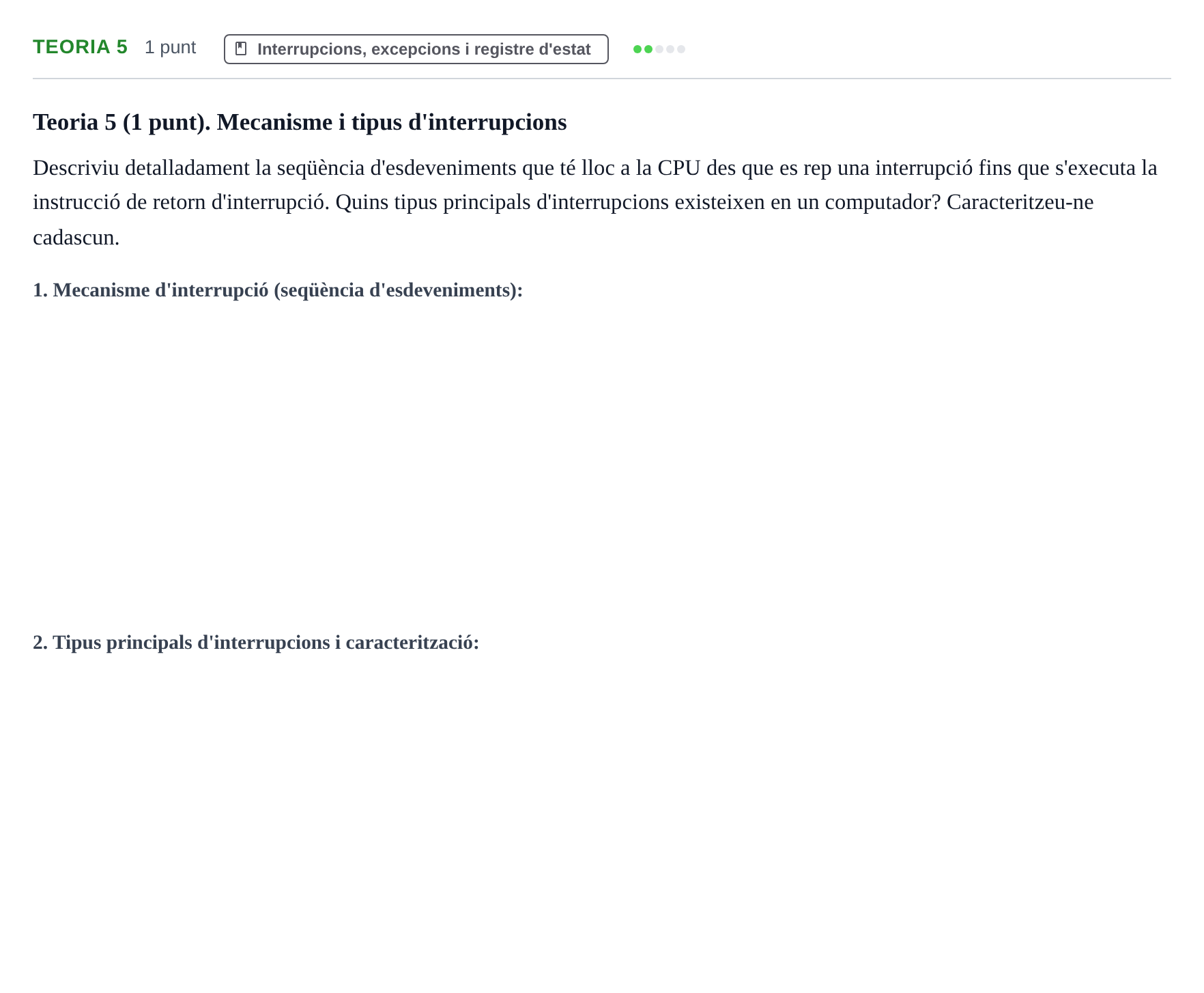 Enunciado: Ejercicio Teoria 5 · Fonaments d'Informàtica UAB 2021