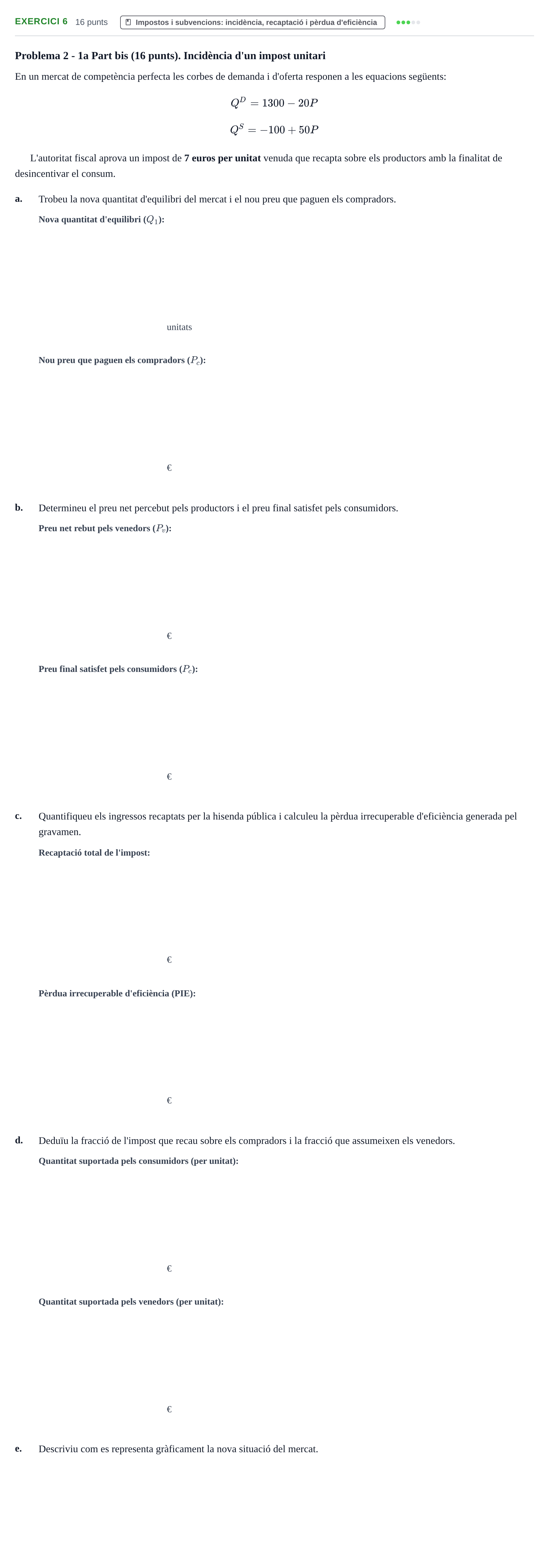 Enunciado: Problema 6 · Microeconomía UB Juny 2022
