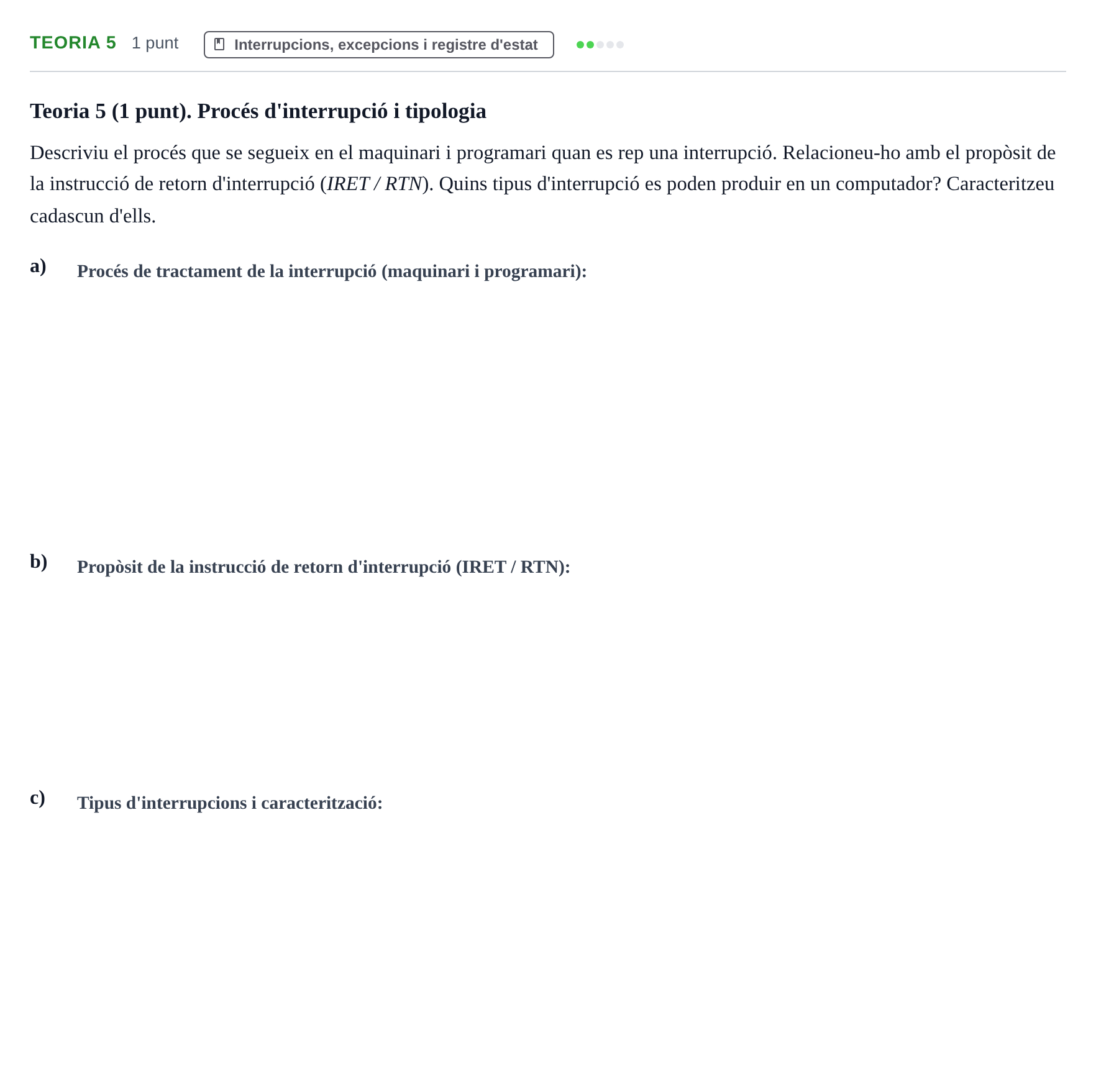 Enunciado: Ejercicio Teoria 5 · Fonaments d'Informàtica UAB 2021