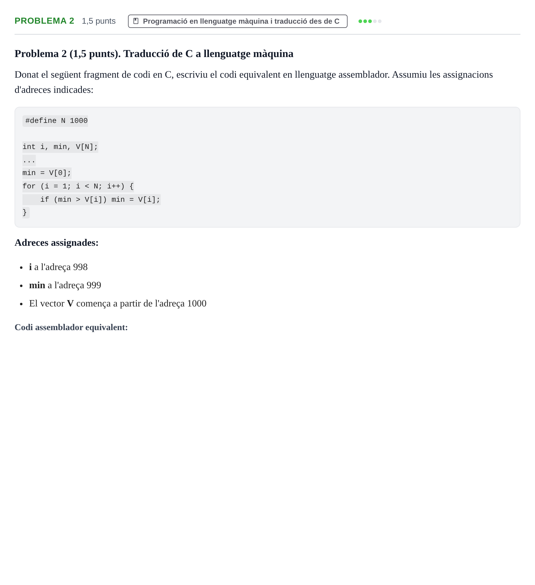 Enunciado: Problema 2 · Fonaments d'Informàtica UAB 2018