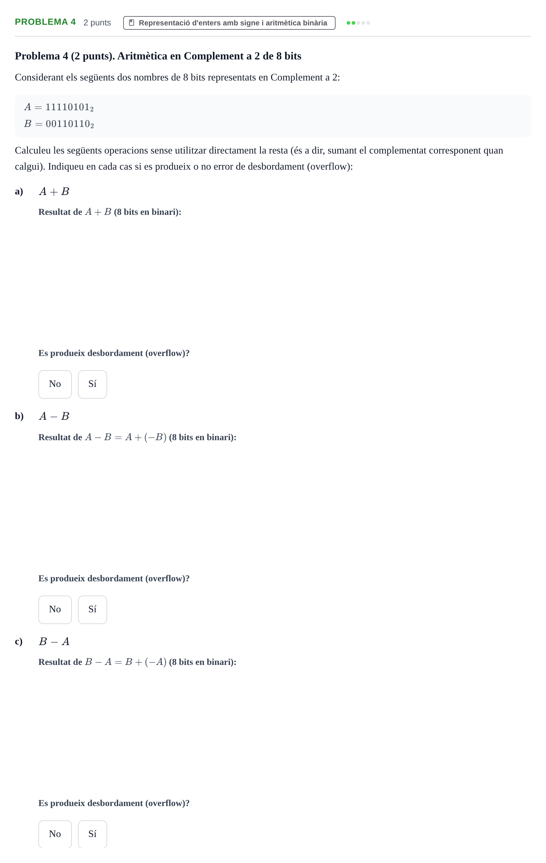 Enunciado: Problema 4 · Fonaments d'Informàtica UAB 2018