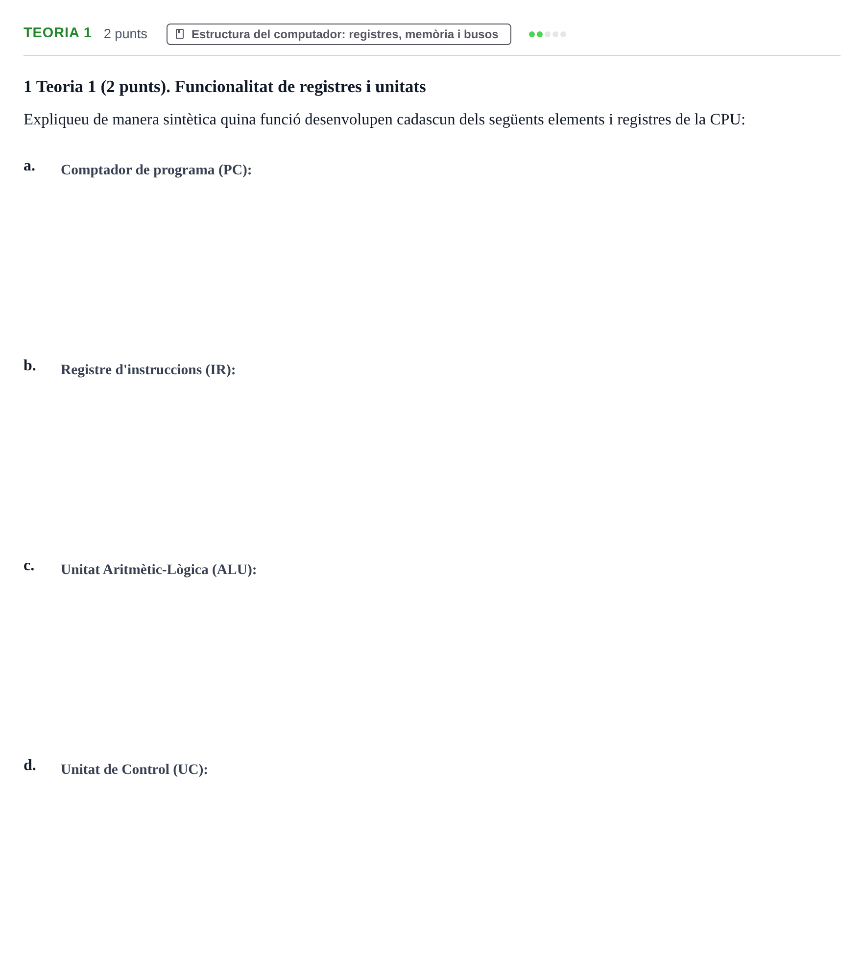 Enunciado: Ejercicio Teoria 1 · Fonaments d'Informàtica UAB 2018